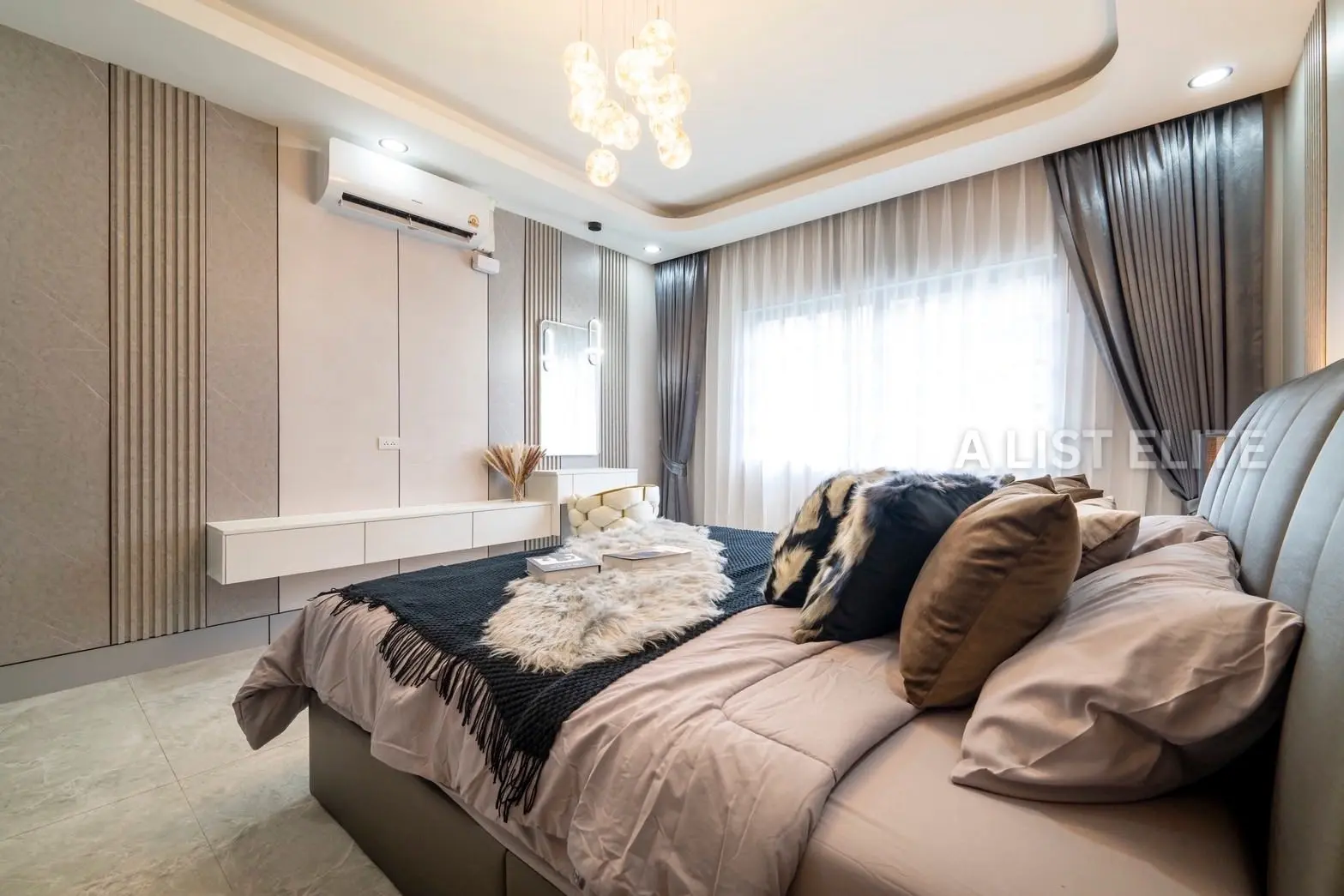 บ้านเดี่ยวชั้นเดียวสไตล์ลักชัวรี่ – เขาน้อย พัทยา