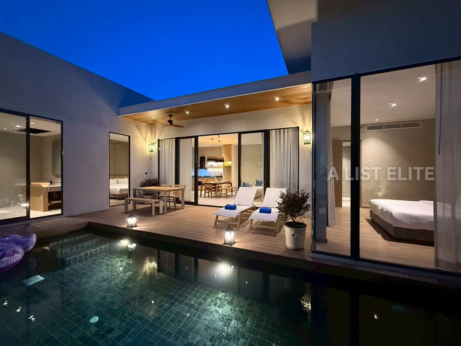 วิลล่าสระว่ายน้ำ 8 หลัง + ร้านอาหาร 1 ยูนิต ทำเลพัทยา–นาเกลือ