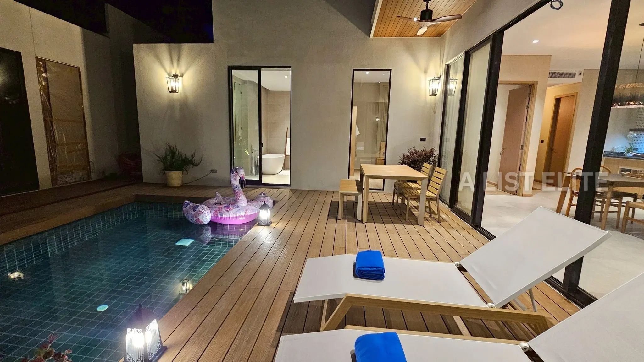 วิลล่าสระว่ายน้ำ 8 หลัง + ร้านอาหาร 1 ยูนิต ทำเลพัทยา–นาเกลือ