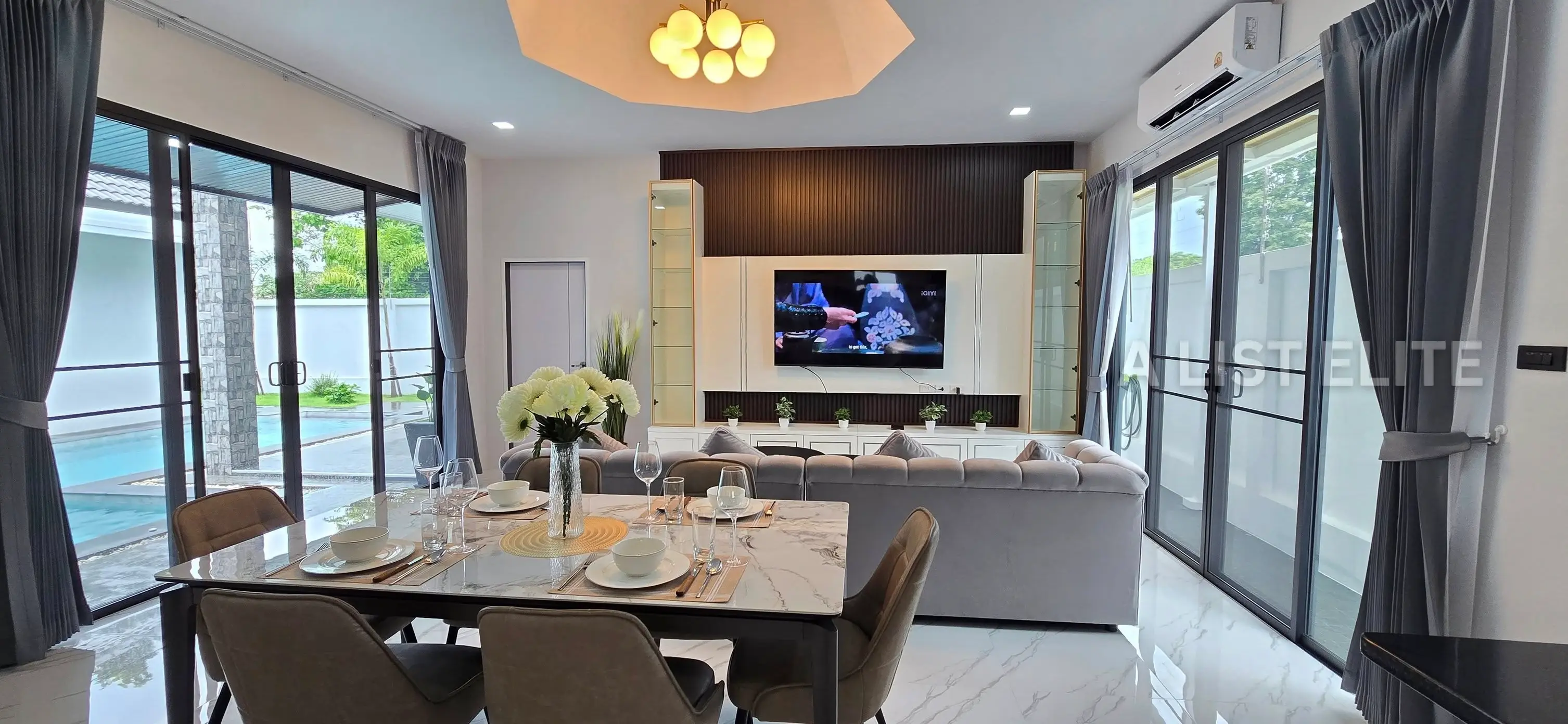 4 Bedroom 4 Bathroom Pool Villa near Mabprachan Lake, Pattaya