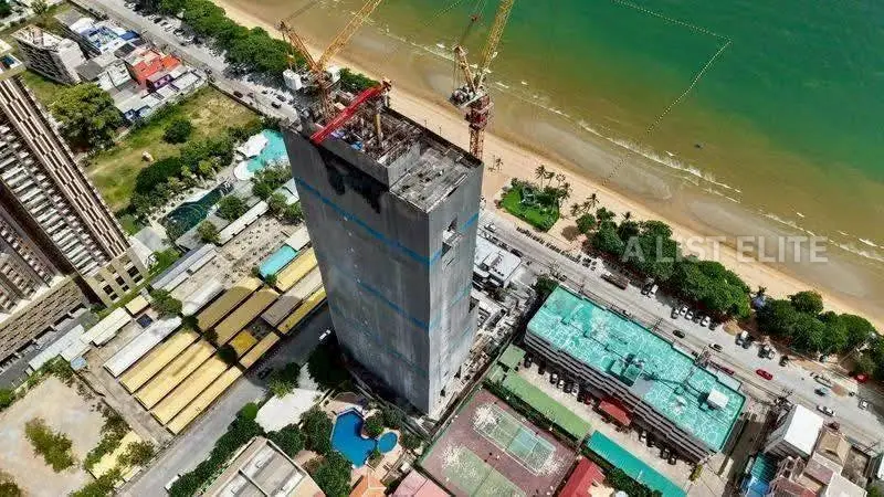 คอนโด 2 ห้องนอน 2 ห้องน้ำ โครงการอะโรม จอมเทียน พัทยา