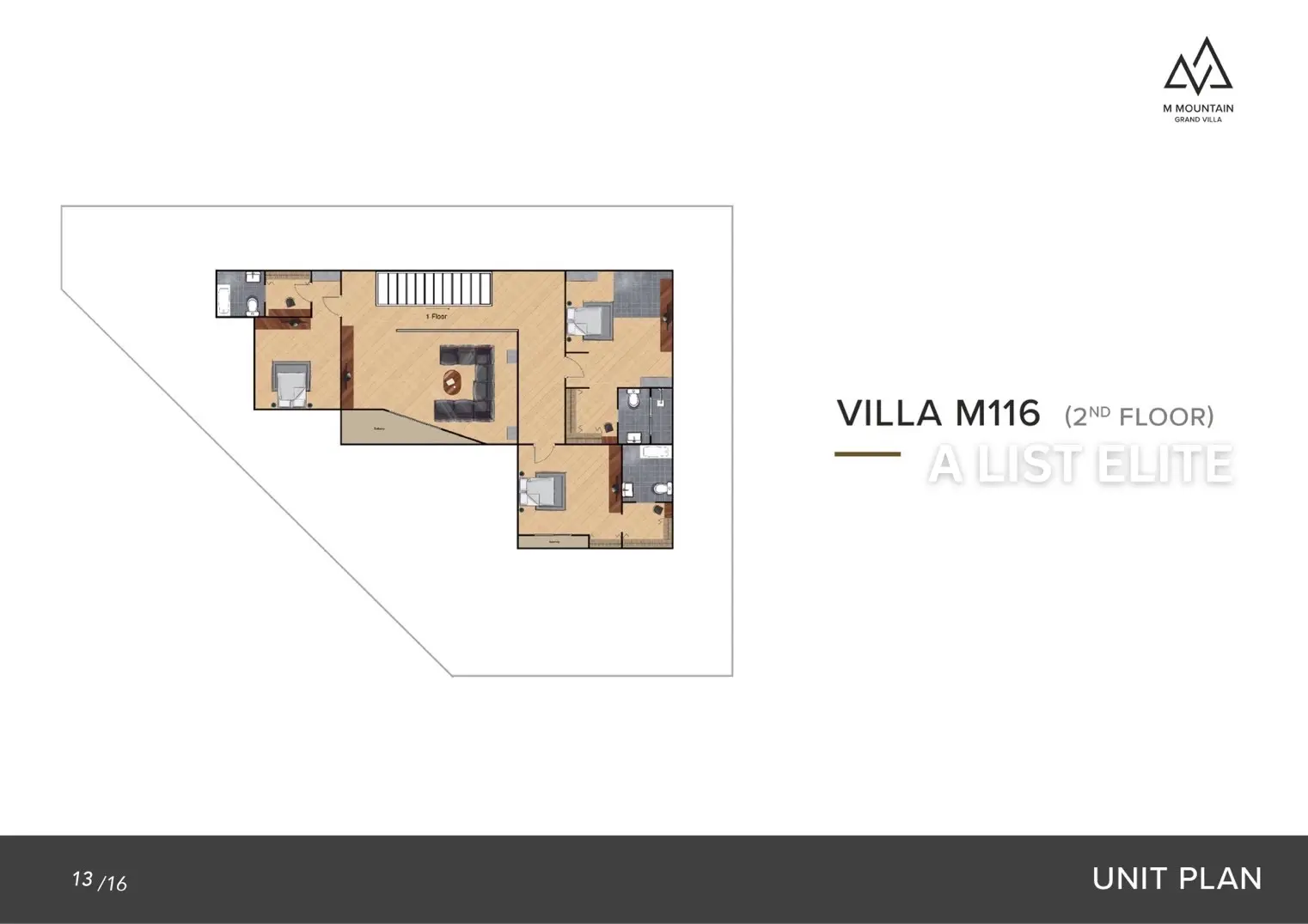 M Mountain Grand Villa in Pattaya 