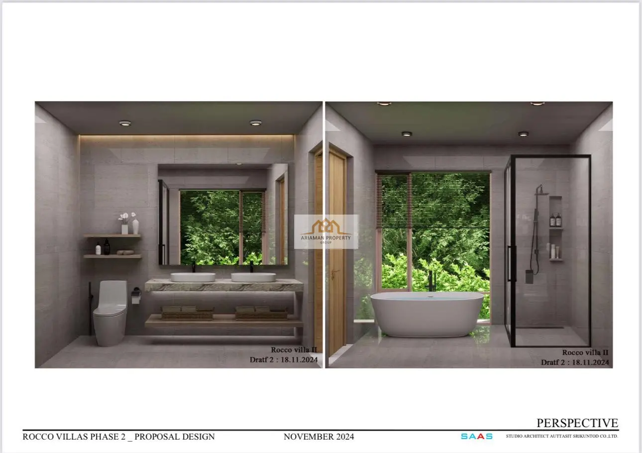 Modern Single-Story Villa with Private Pool and Lush Garden in Maenam, Ko Samui