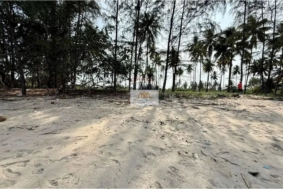 Stunning Beachfront Land in Sichon with Direct Sea Access.