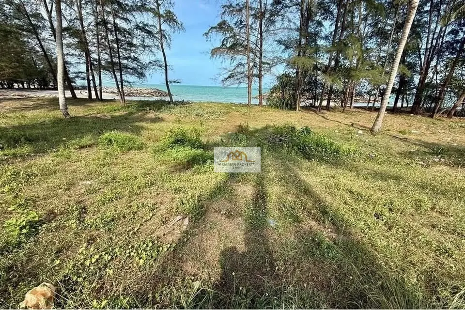 Stunning Beachfront Land in Sichon with Direct Sea Access.