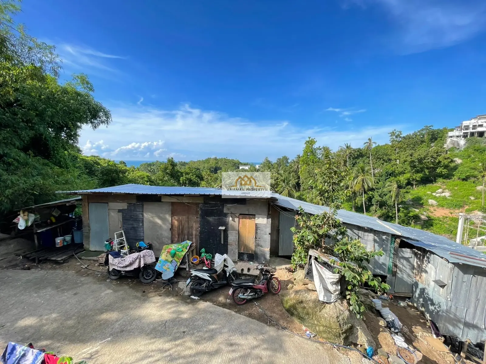 400sqm Of Land with Ocean Views in Lamai, Ko Samui