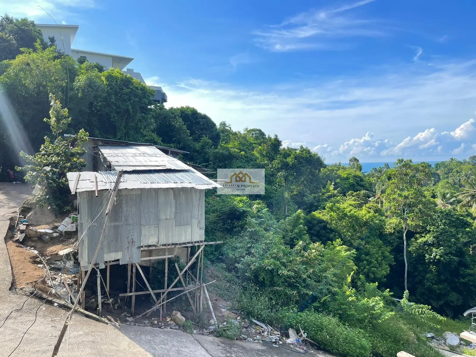 400sqm Of Land with Ocean Views in Lamai, Ko Samui