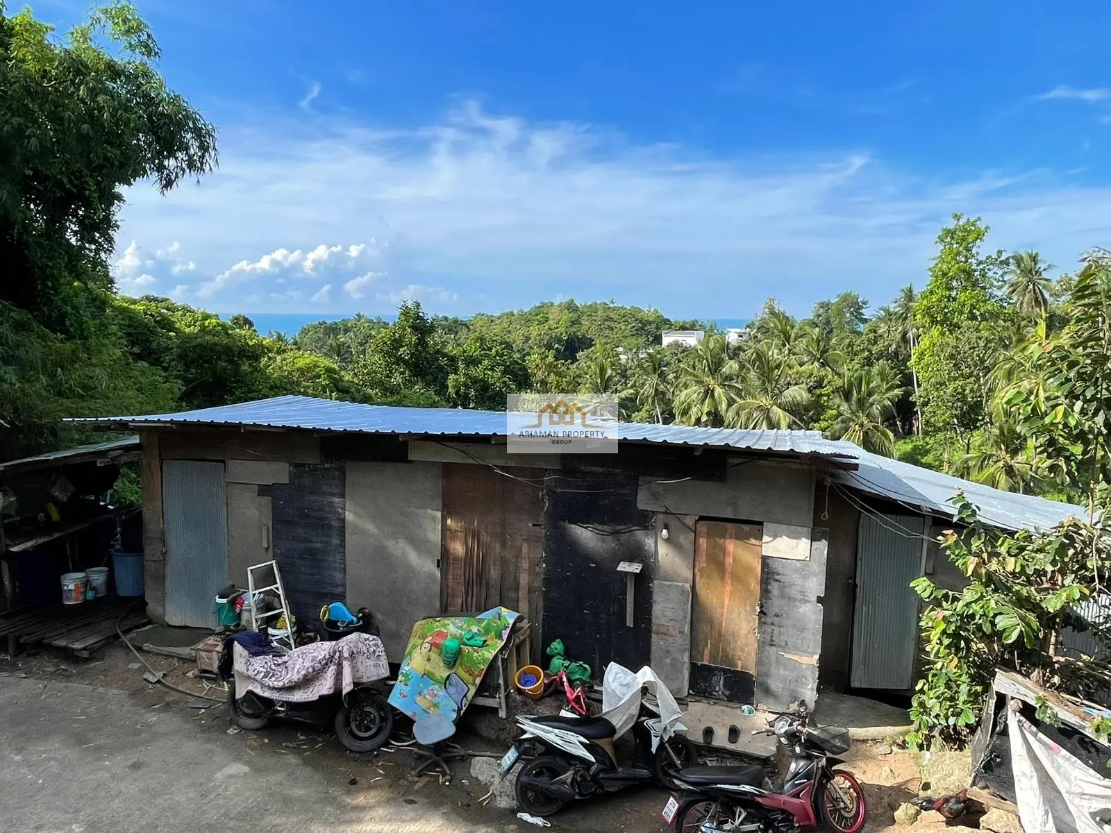 400sqm Of Land with Ocean Views in Lamai, Ko Samui