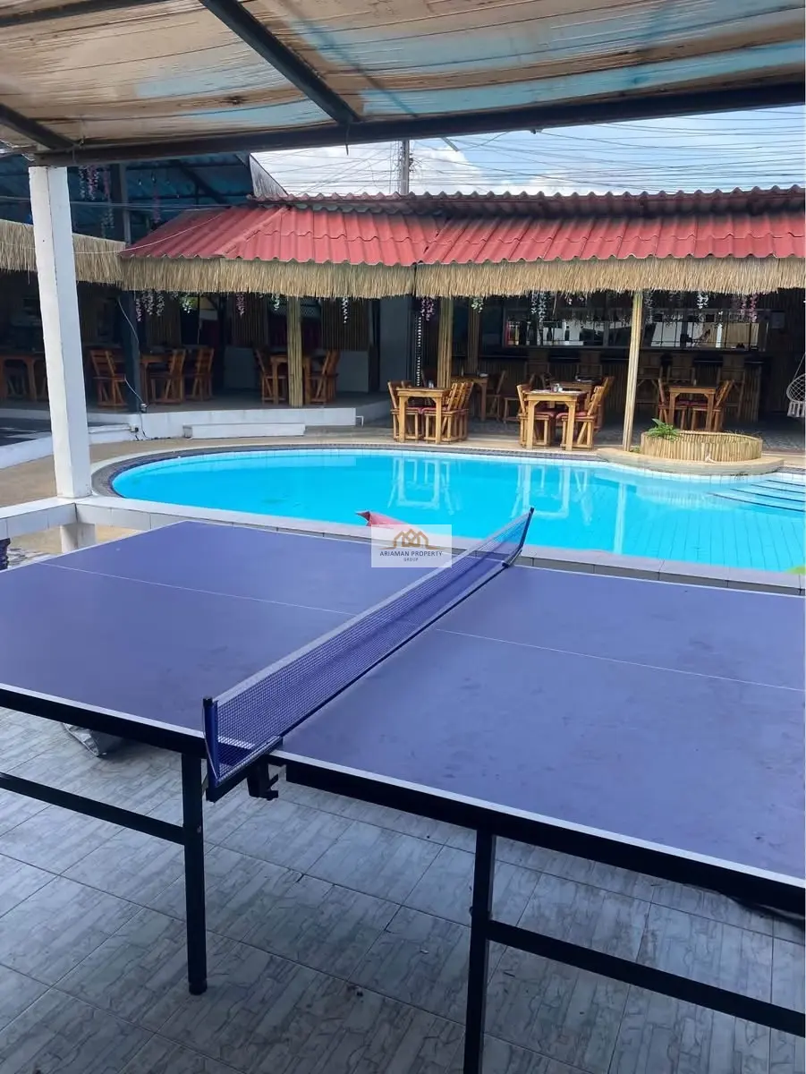 Italian Restaurant with 1 bed house with Large Pool, Covered Patio & Tropical Vibes In Bangrak 