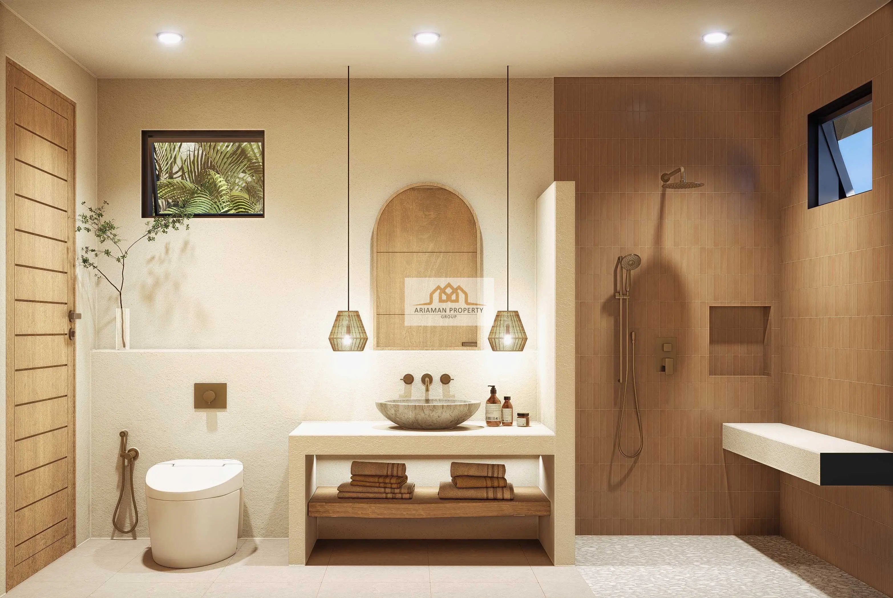 Seaview Two-Story Villa with Private Infinity Pool in Secluded Lamai Hillside