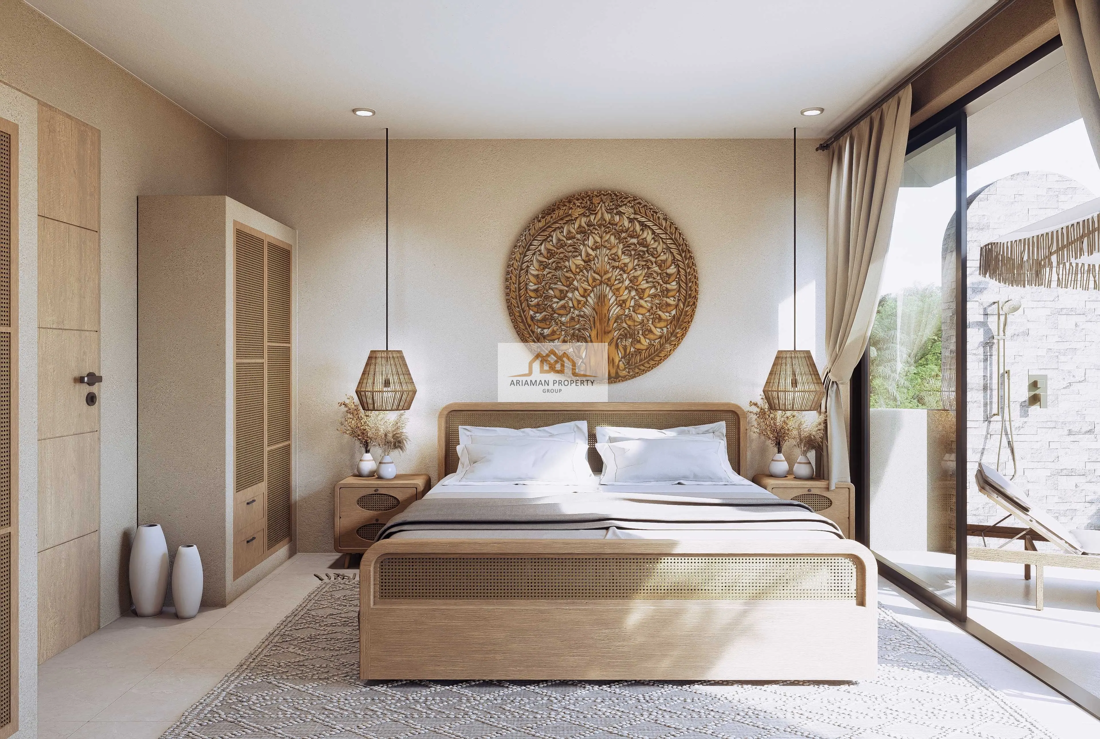 Seaview Two-Story Villa with Private Infinity Pool in Secluded Lamai Hillside