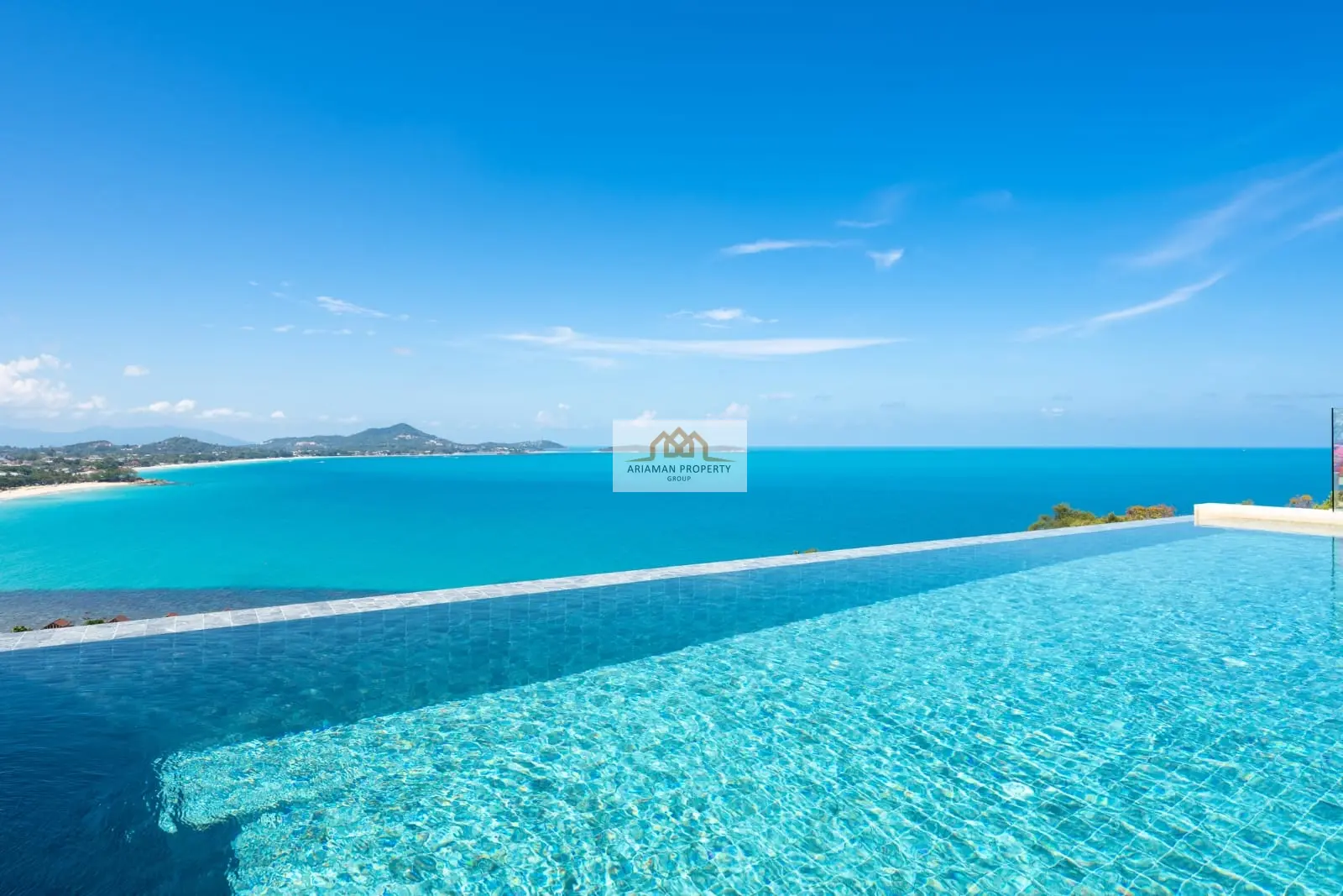 Luxurious 4-Bedroom Freehold Villa with Stunning Ocean and Mountain Views in Chaweng Noi