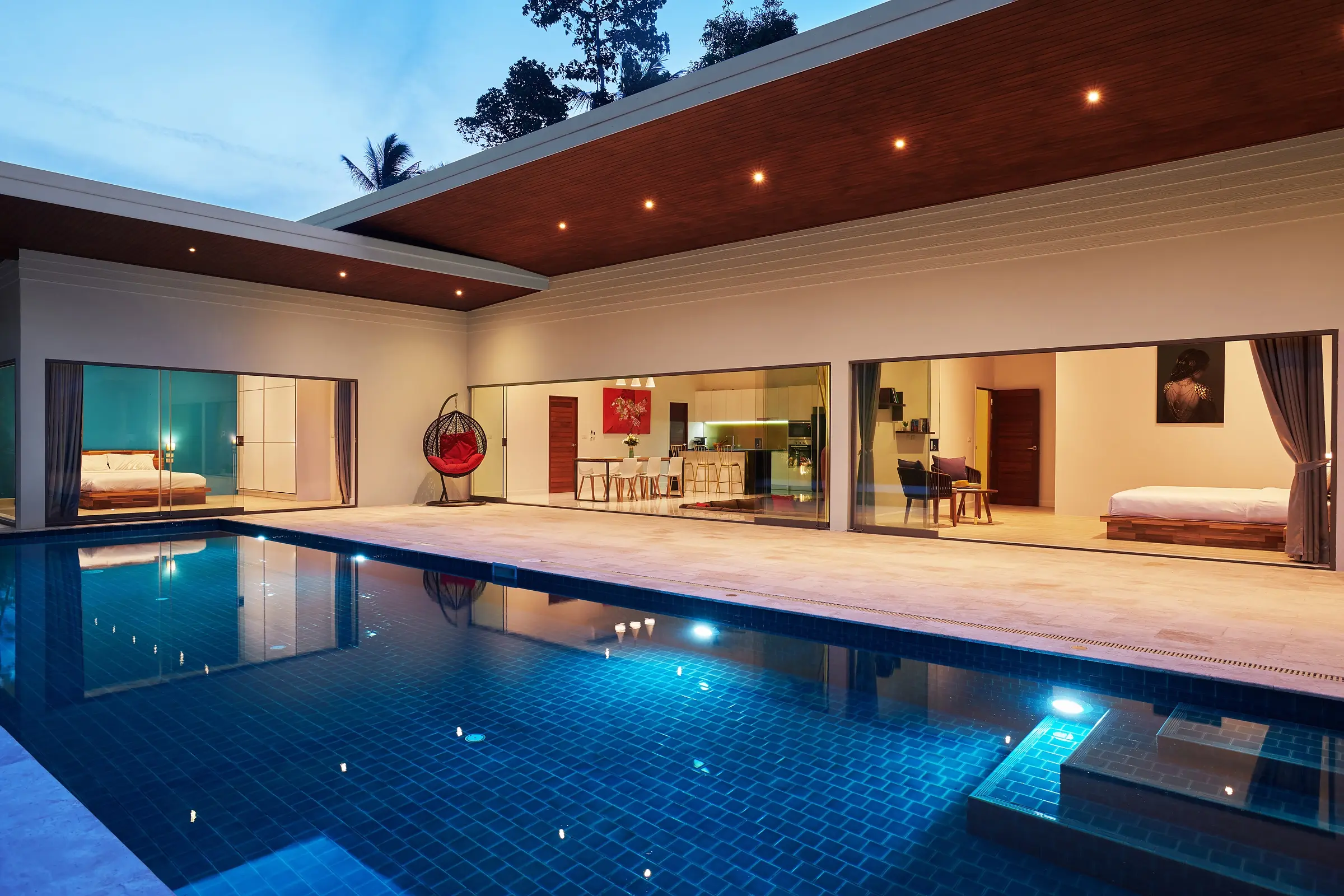 Spacious Luxury 4 Bed 3 Bath Villa in Bang Kao