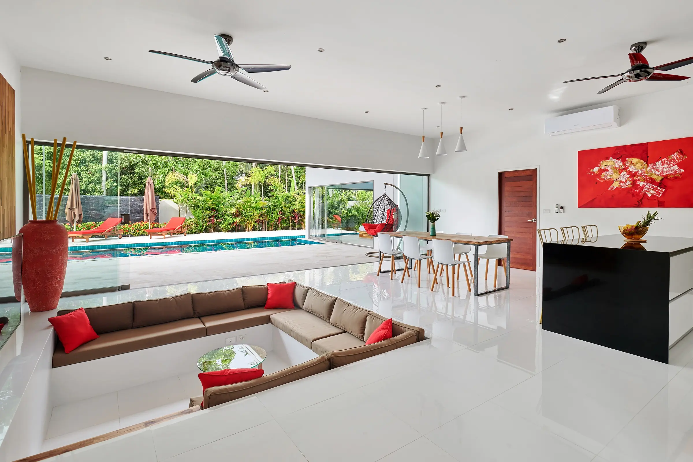 Spacious Luxury 4 Bed 3 Bath Villa in Bang Kao