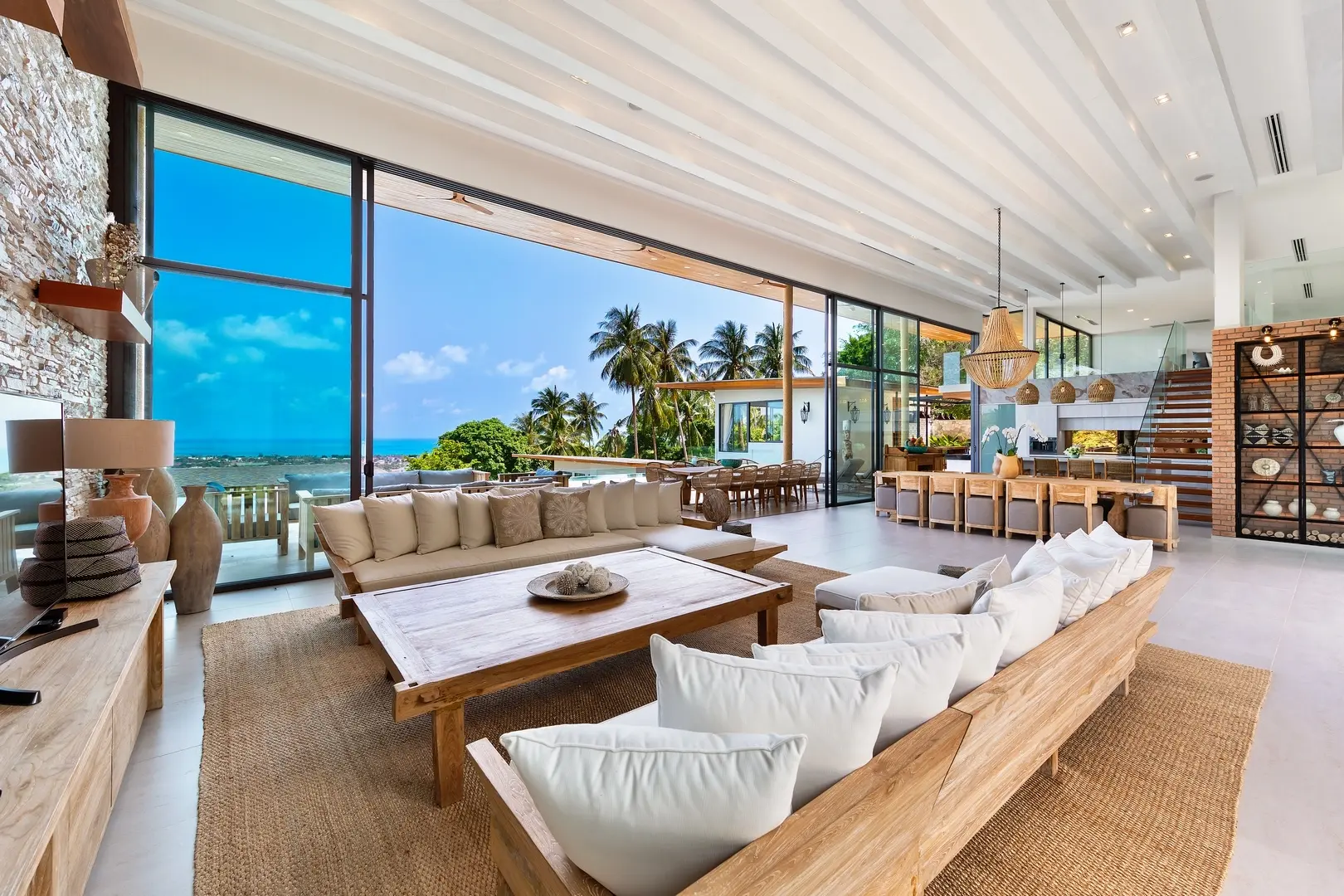 Ultra Luxury Modern Oceanview 6 Bedroom 6 Bathroom In Bophut 