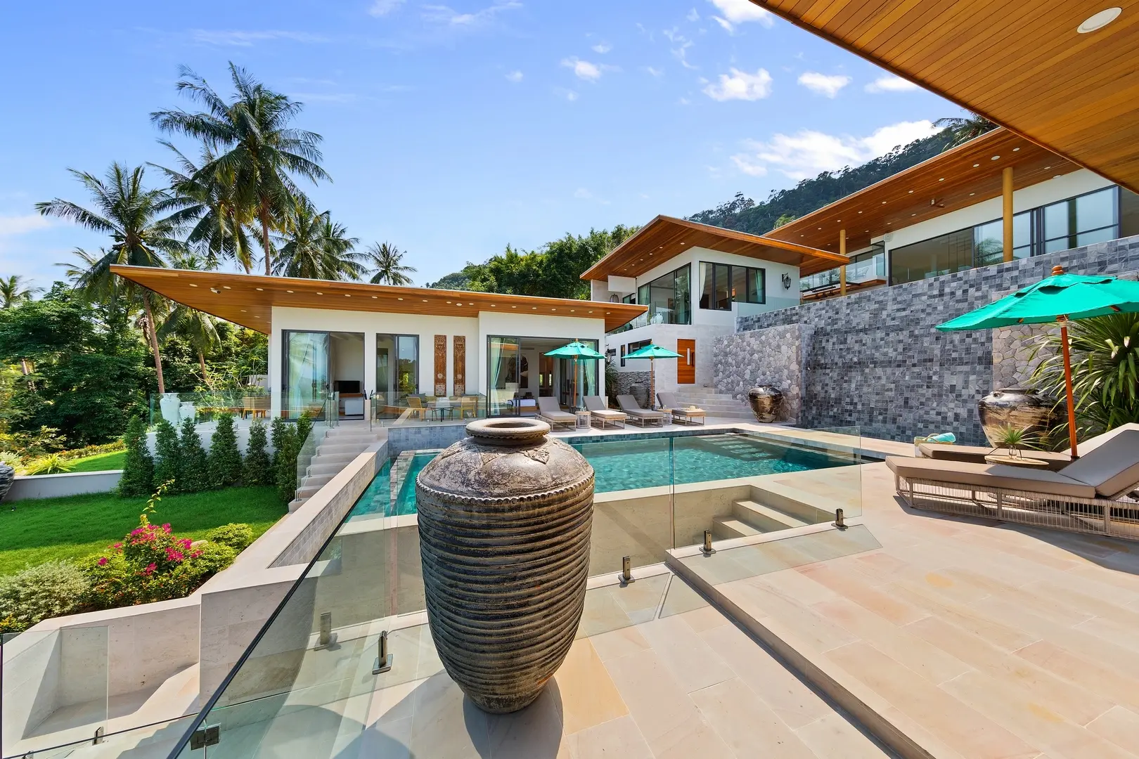 Ultra Luxury Modern Oceanview 6 Bedroom 6 Bathroom In Bophut 