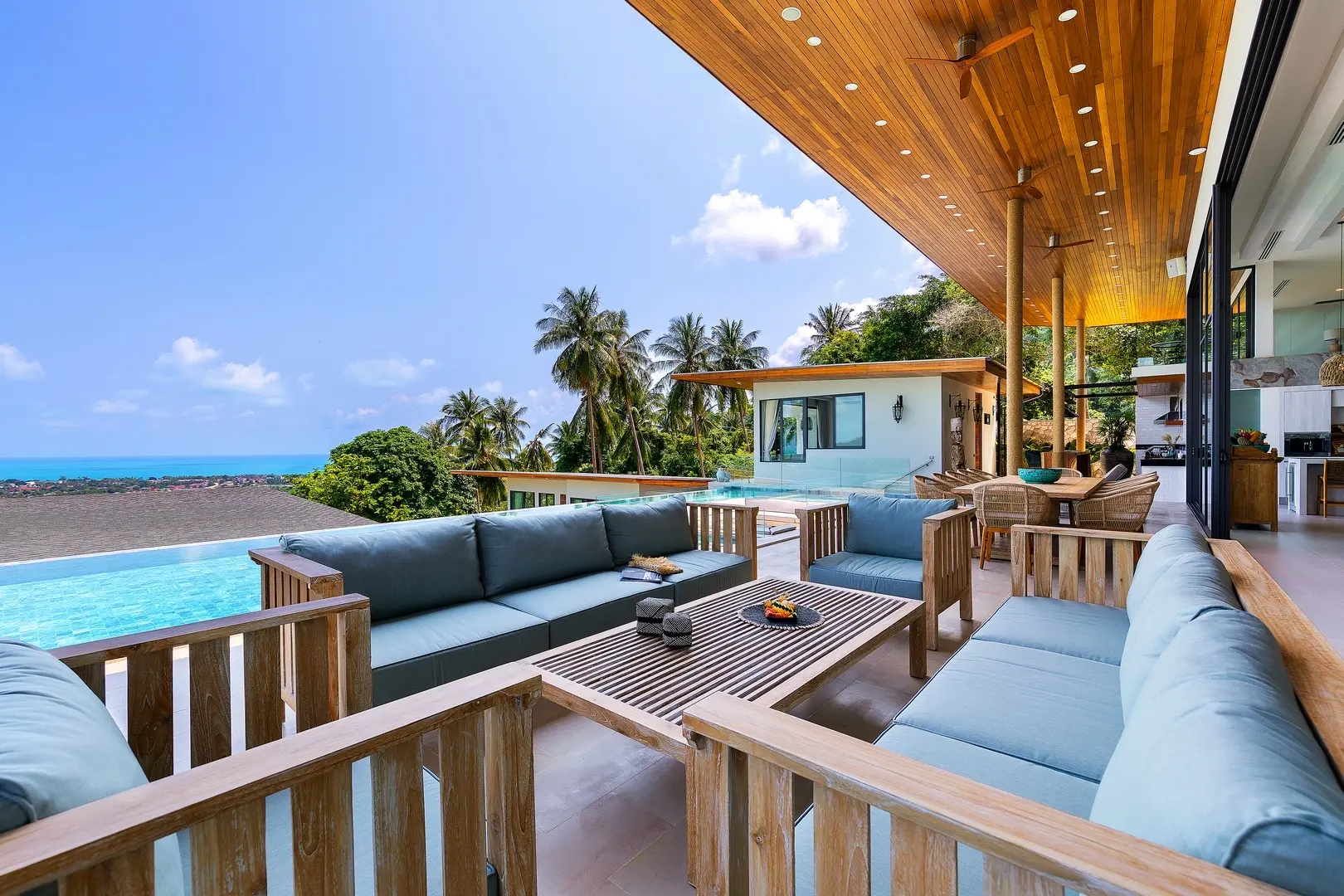 Ultra Luxury Modern Oceanview 6 Bedroom 6 Bathroom In Bophut 