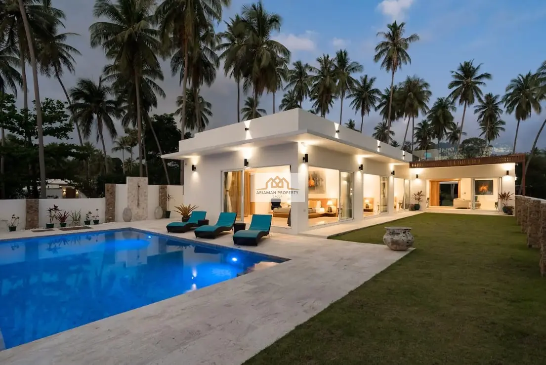 Modern Beach Villa with Private Pool In Lipa Noi 