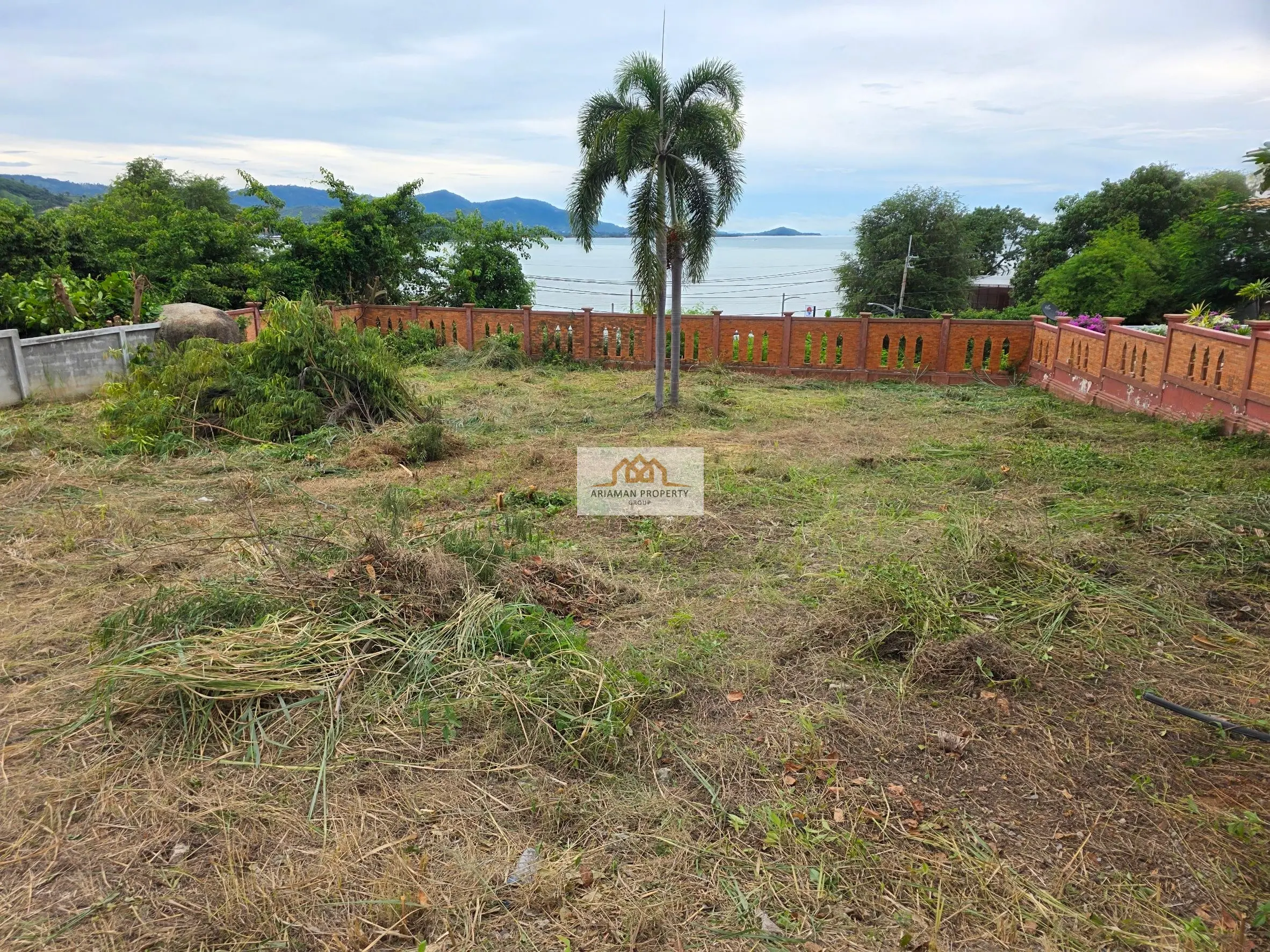 1100 SQM Land with Sea and Island Views in Plai Laem 