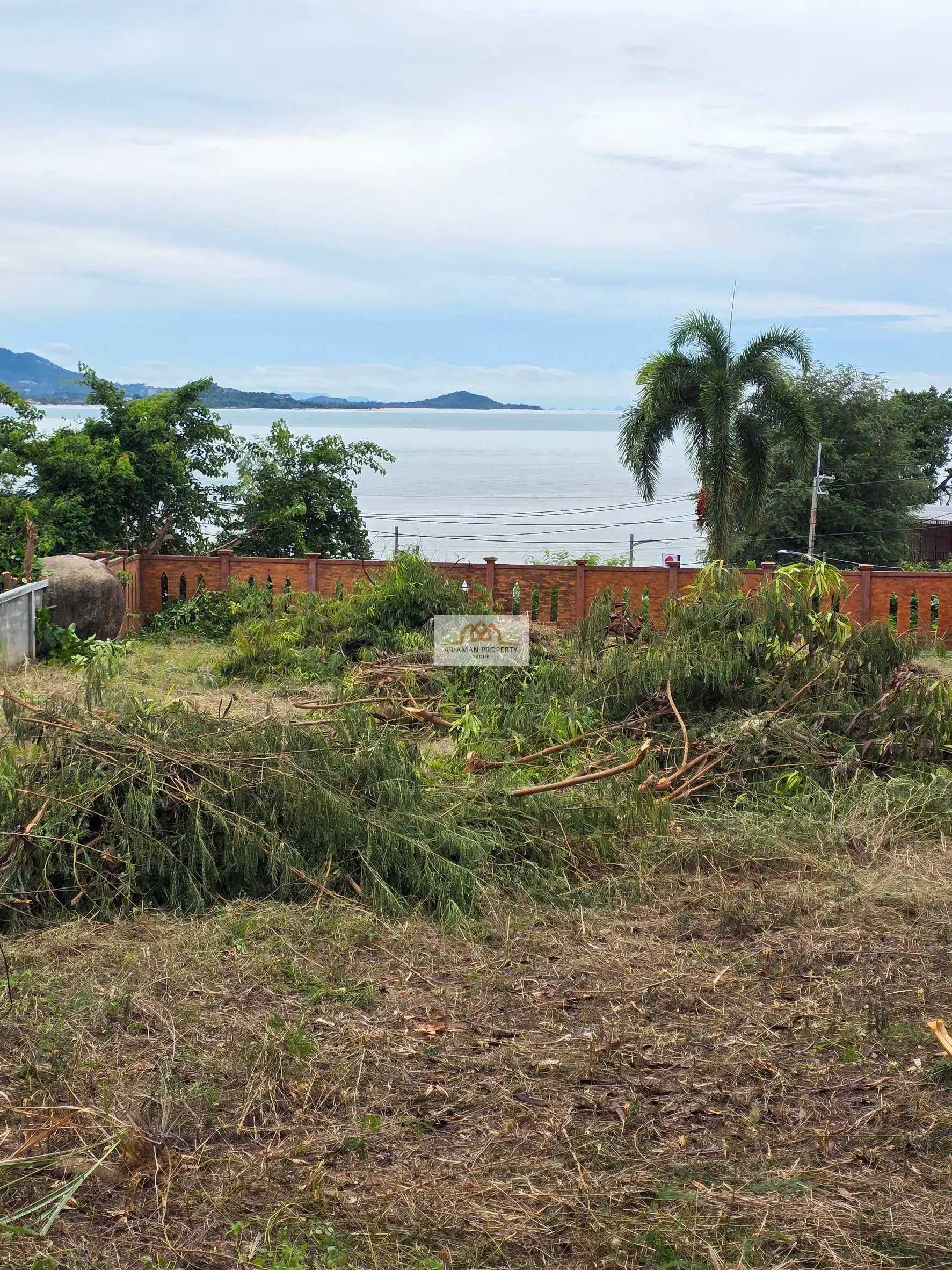 1100 SQM Land with Sea and Island Views in Plai Laem 