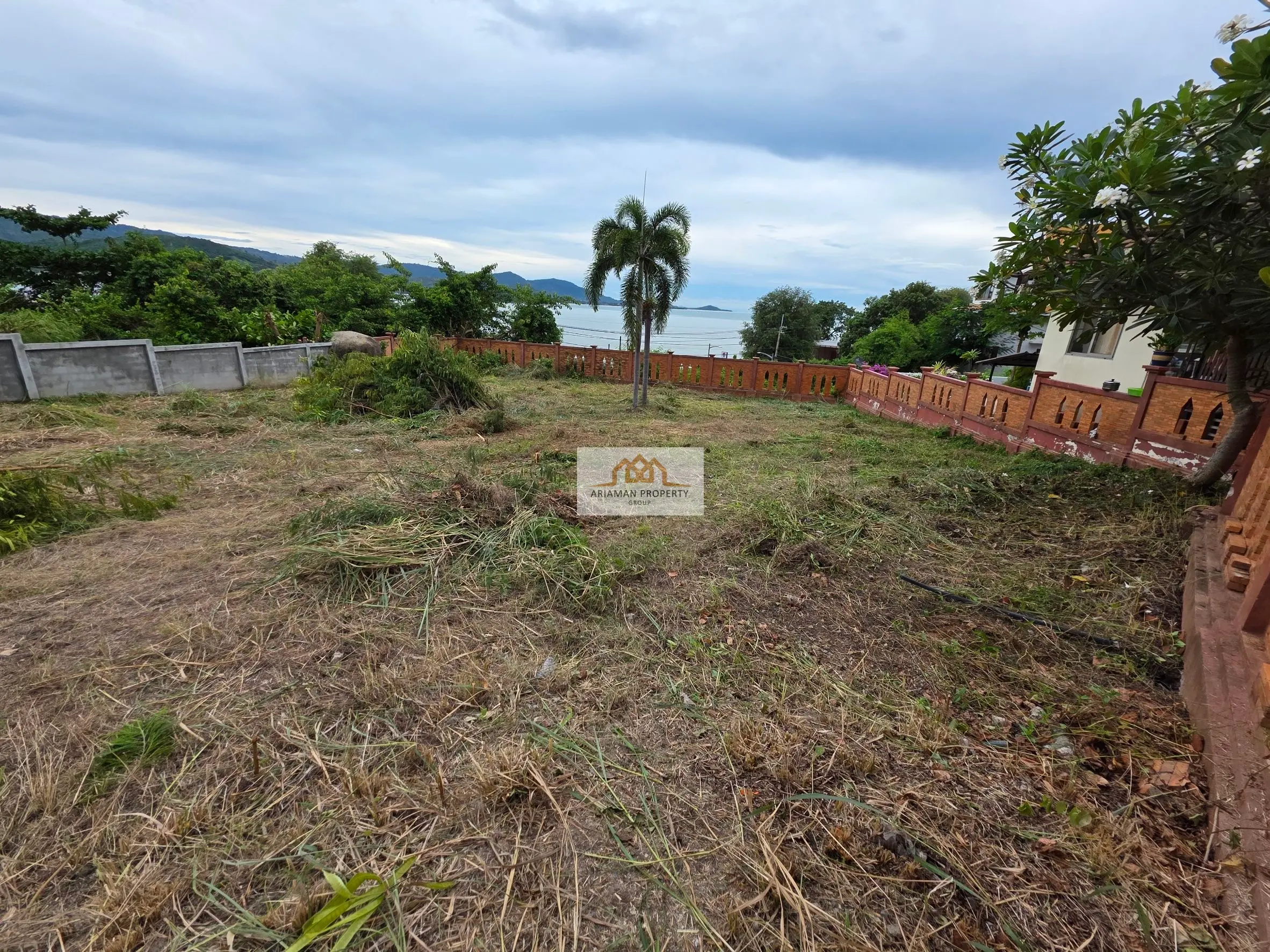 1100 SQM Land with Sea and Island Views in Plai Laem 