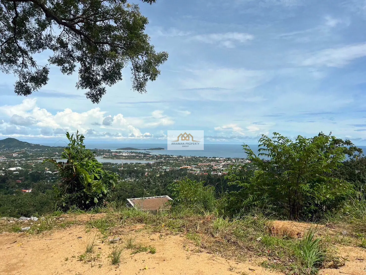 Elevated single Land Plots with Stunning Ocean Views in Chaweng Hill, Ko Samui