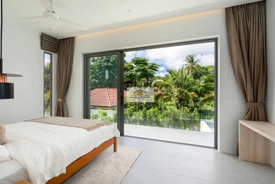 Newly Built 3-Bedroom Villa with Private Pool in BoPhut, Ko Samui