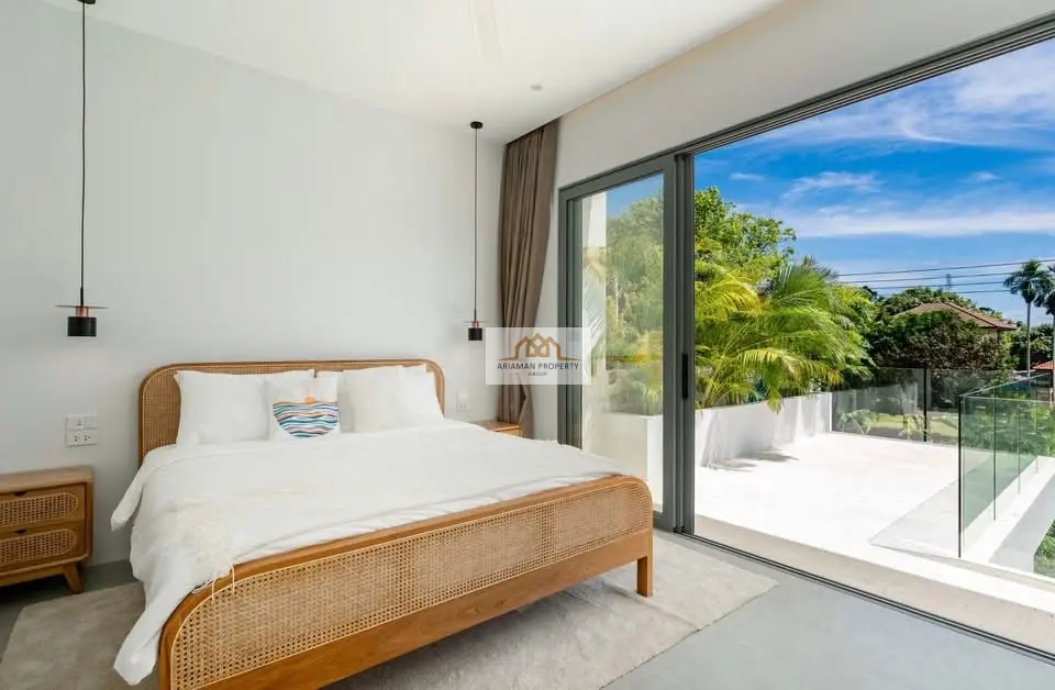 Newly Built 3-Bedroom Villa with Private Pool in BoPhut, Ko Samui