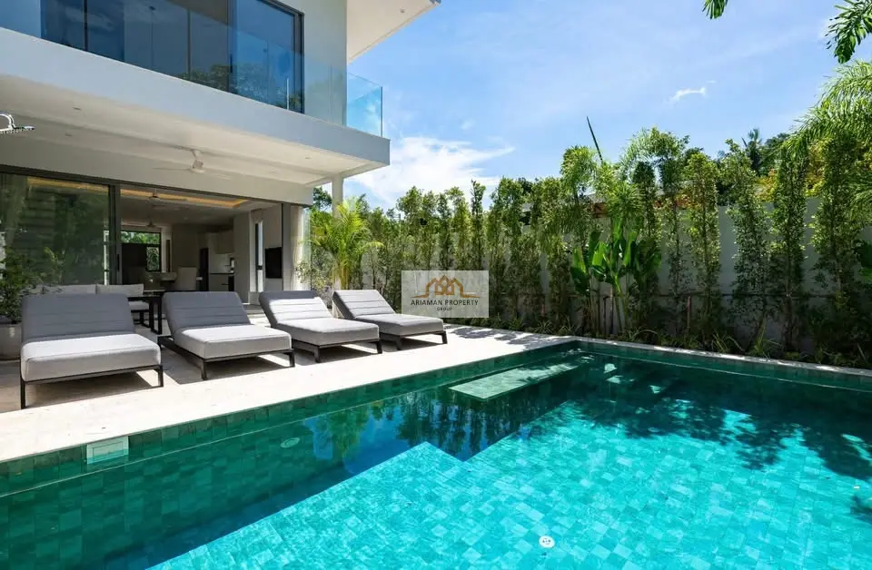Newly Built 3-Bedroom Villa with Private Pool in BoPhut, Ko Samui