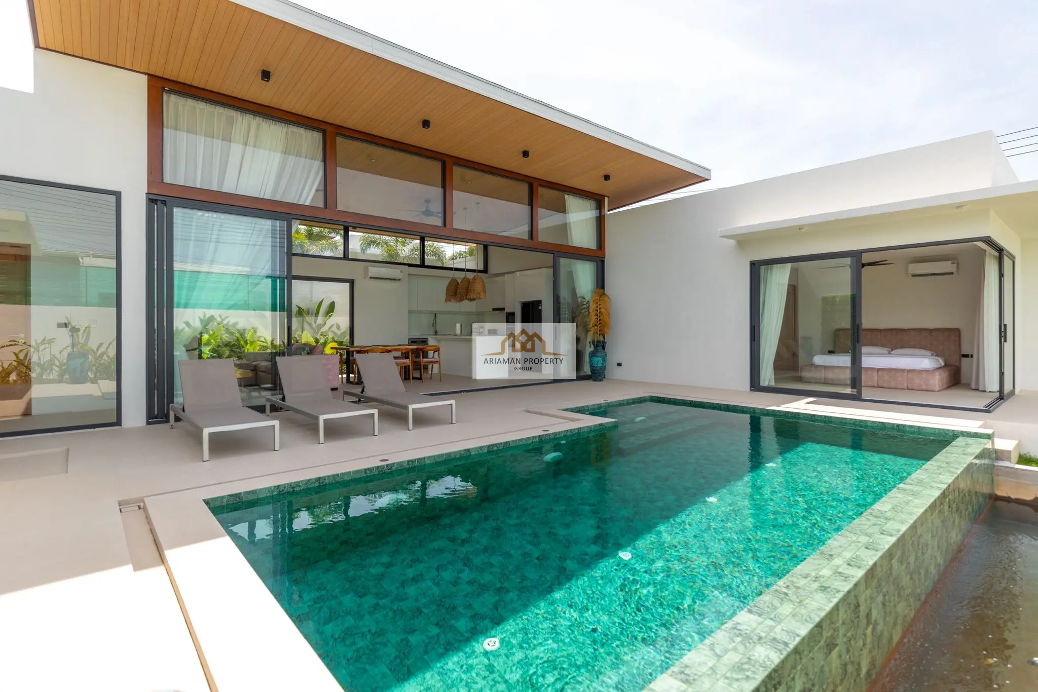 Spacious 3-Bedroom Villa with Private Pool and Modern Open Living in BoPhut