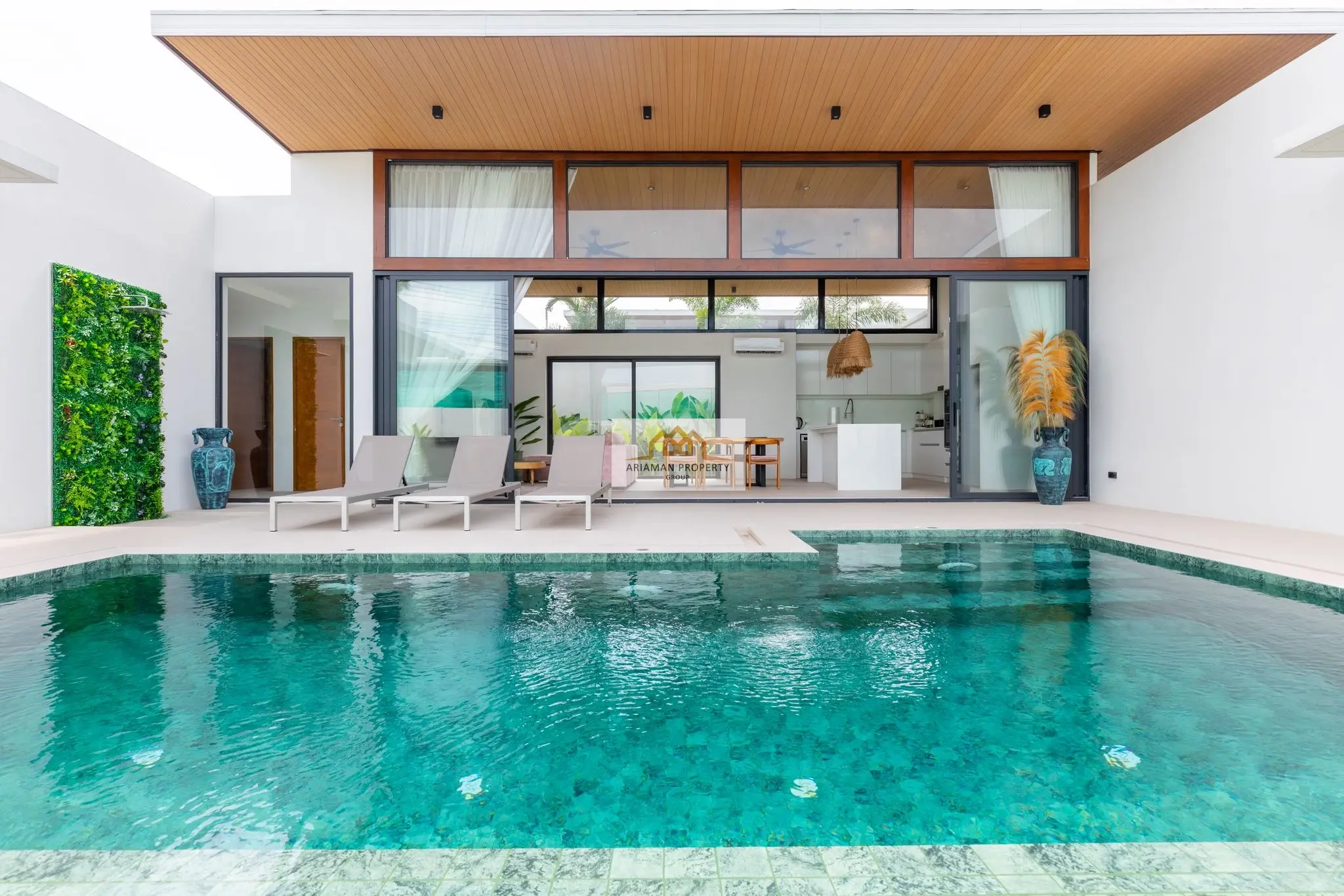 Spacious 3-Bedroom Villa with Private Pool and Modern Open Living in BoPhut