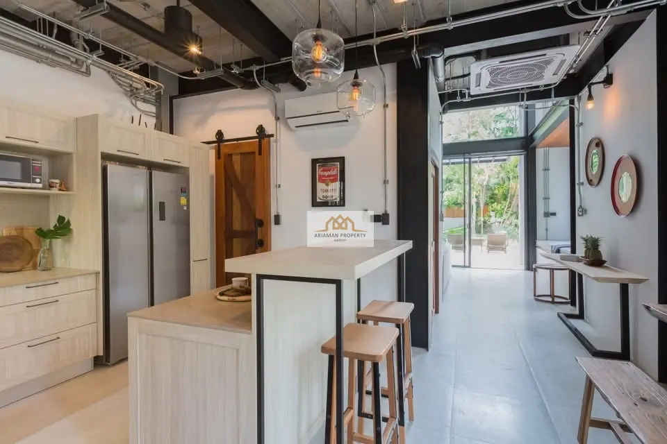 Contemporary Open-Plan Villa with Natural Light and Industrial Chic in Fishermans Village, BoPhut, Ko Samui