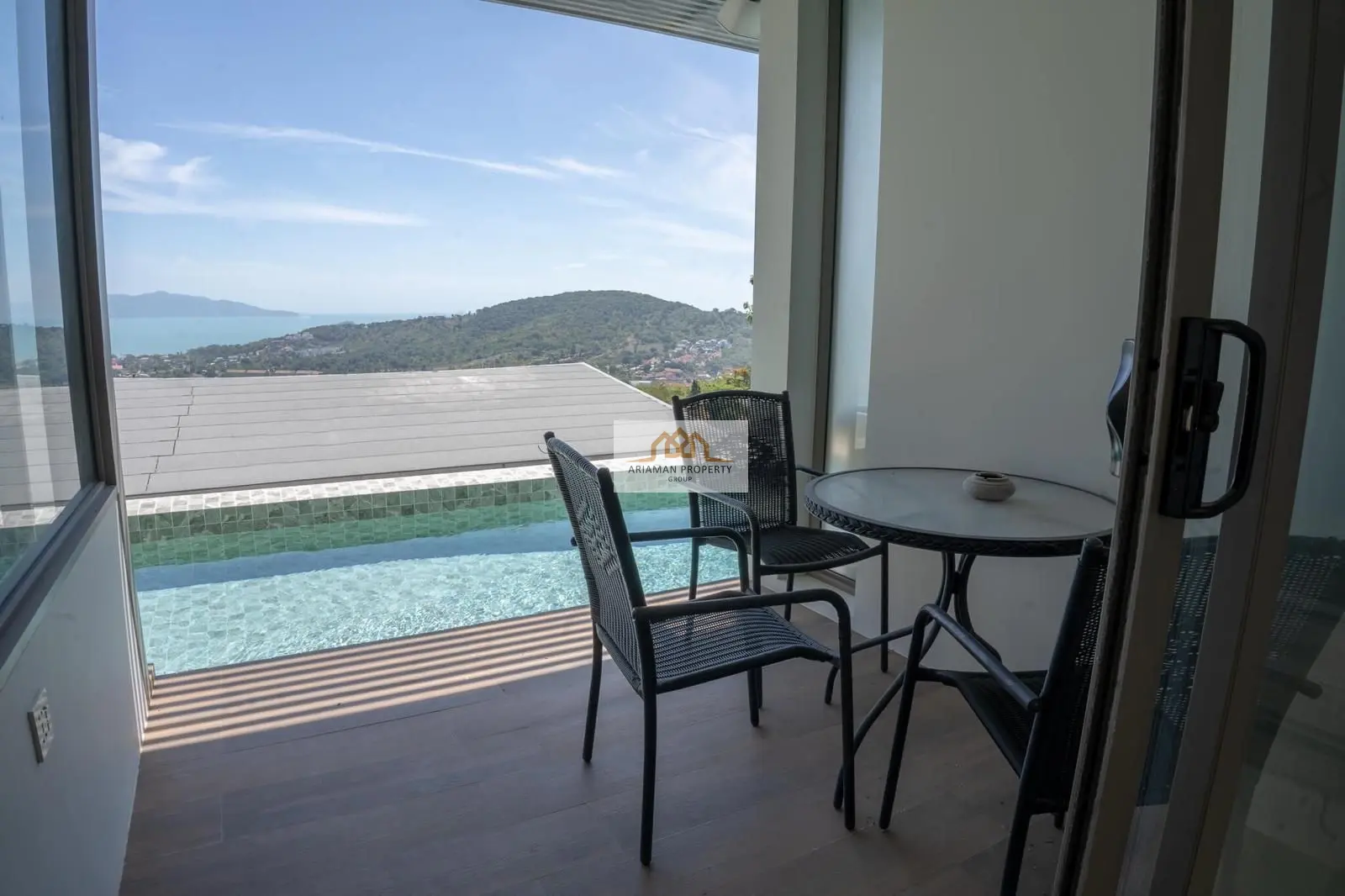 Seaview 3-Bedroom Villa with Pool with Scenic Views in BoPhut, Ko Samui