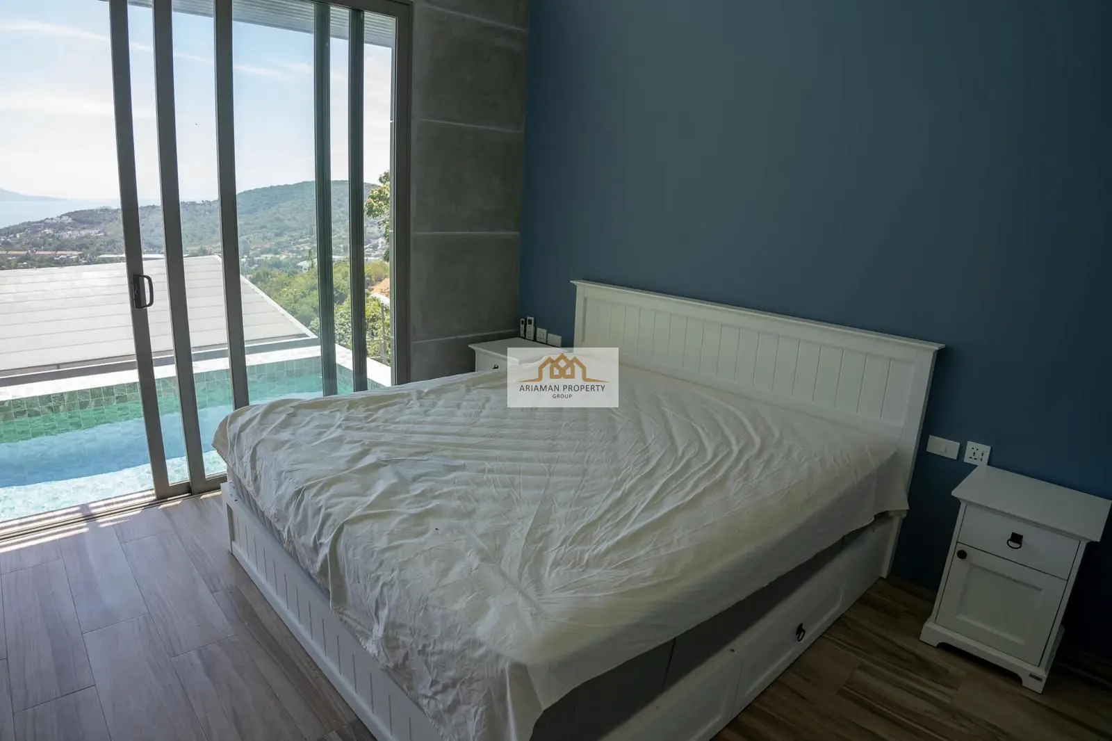 Seaview 3-Bedroom Villa with Pool with Scenic Views in BoPhut, Ko Samui