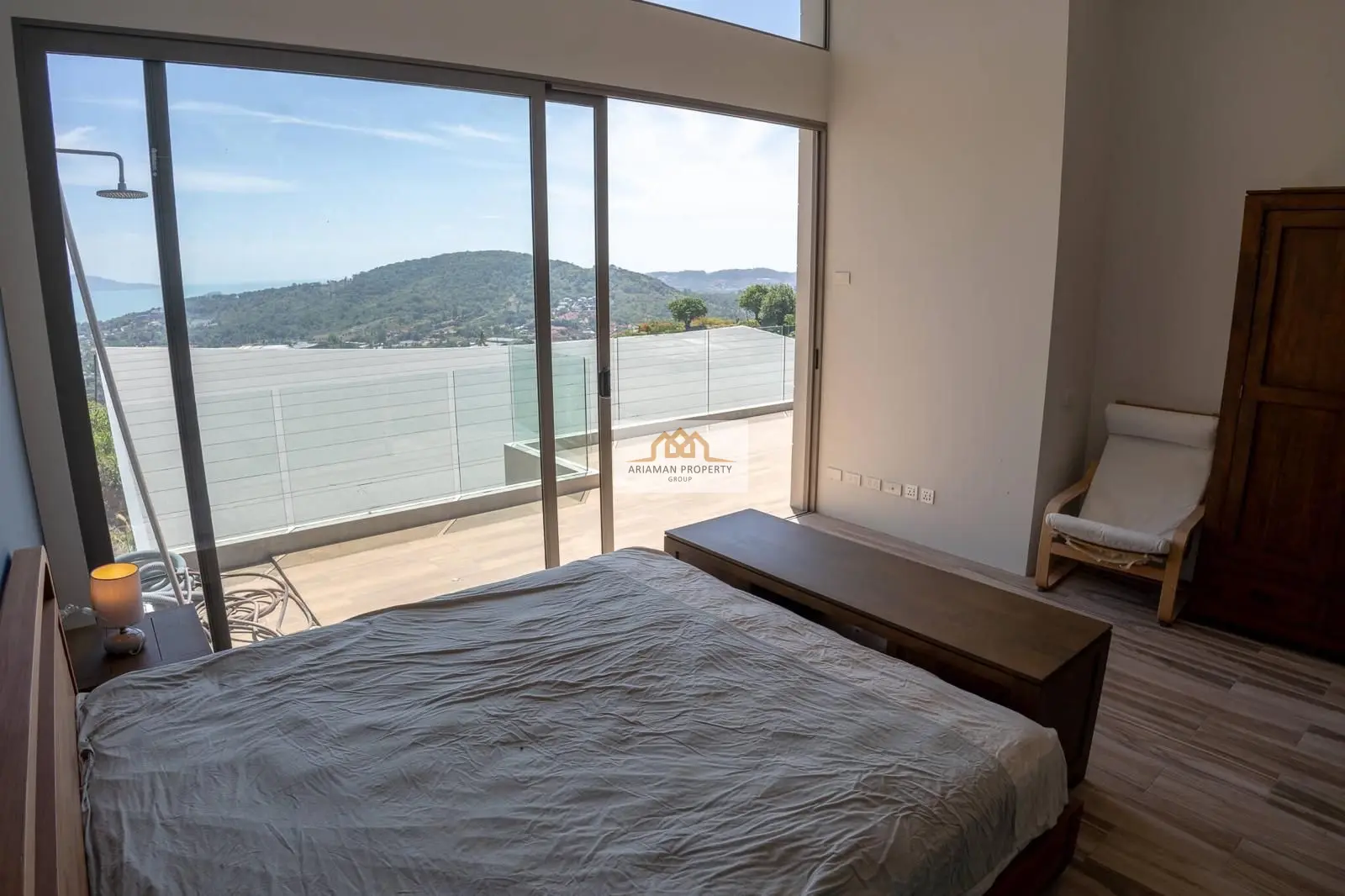 Seaview 3-Bedroom Villa with Pool with Scenic Views in BoPhut, Ko Samui