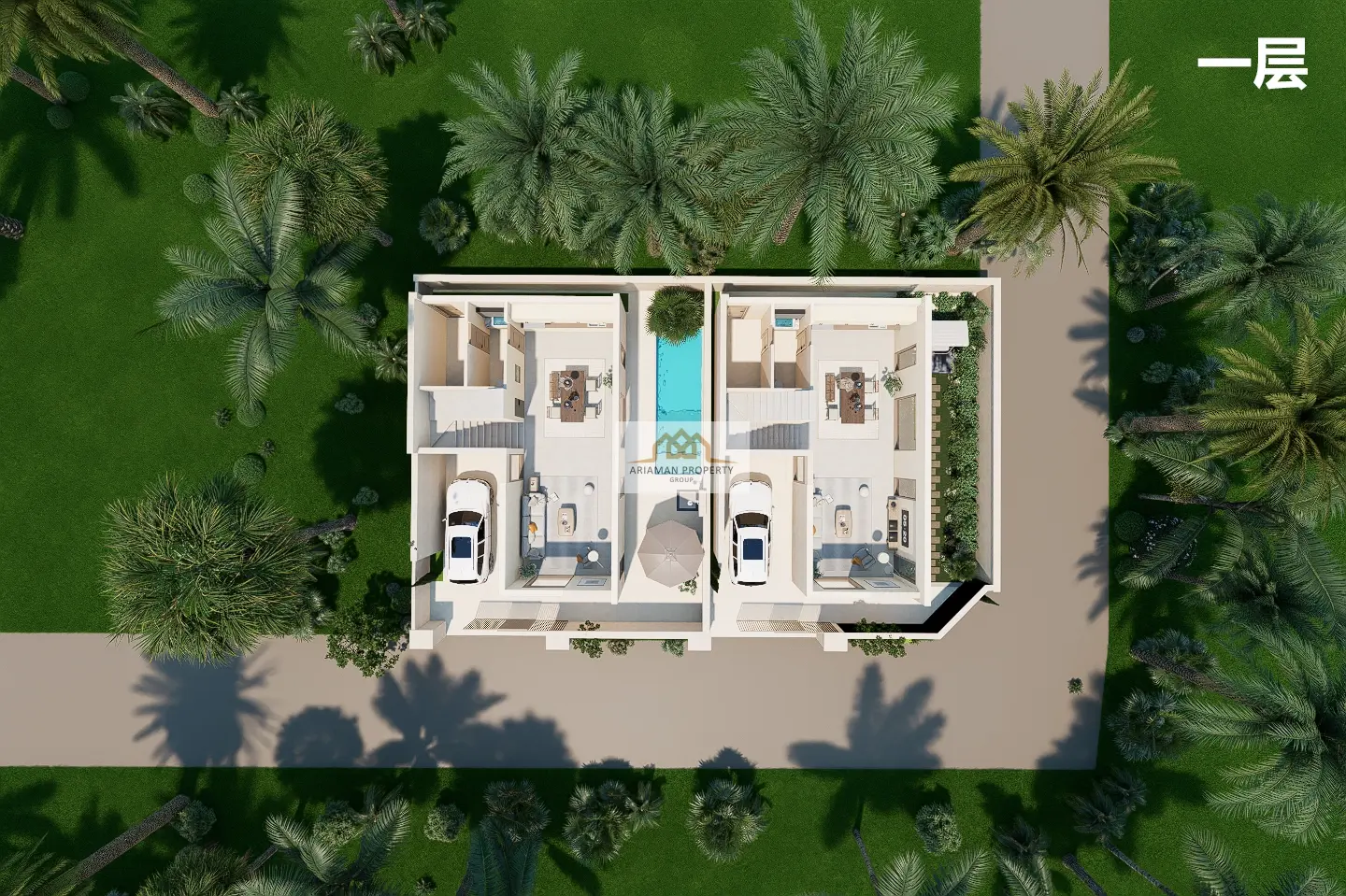 Modern 3-Bedroom Villa with Private Pool in Maenam, Ko Samui