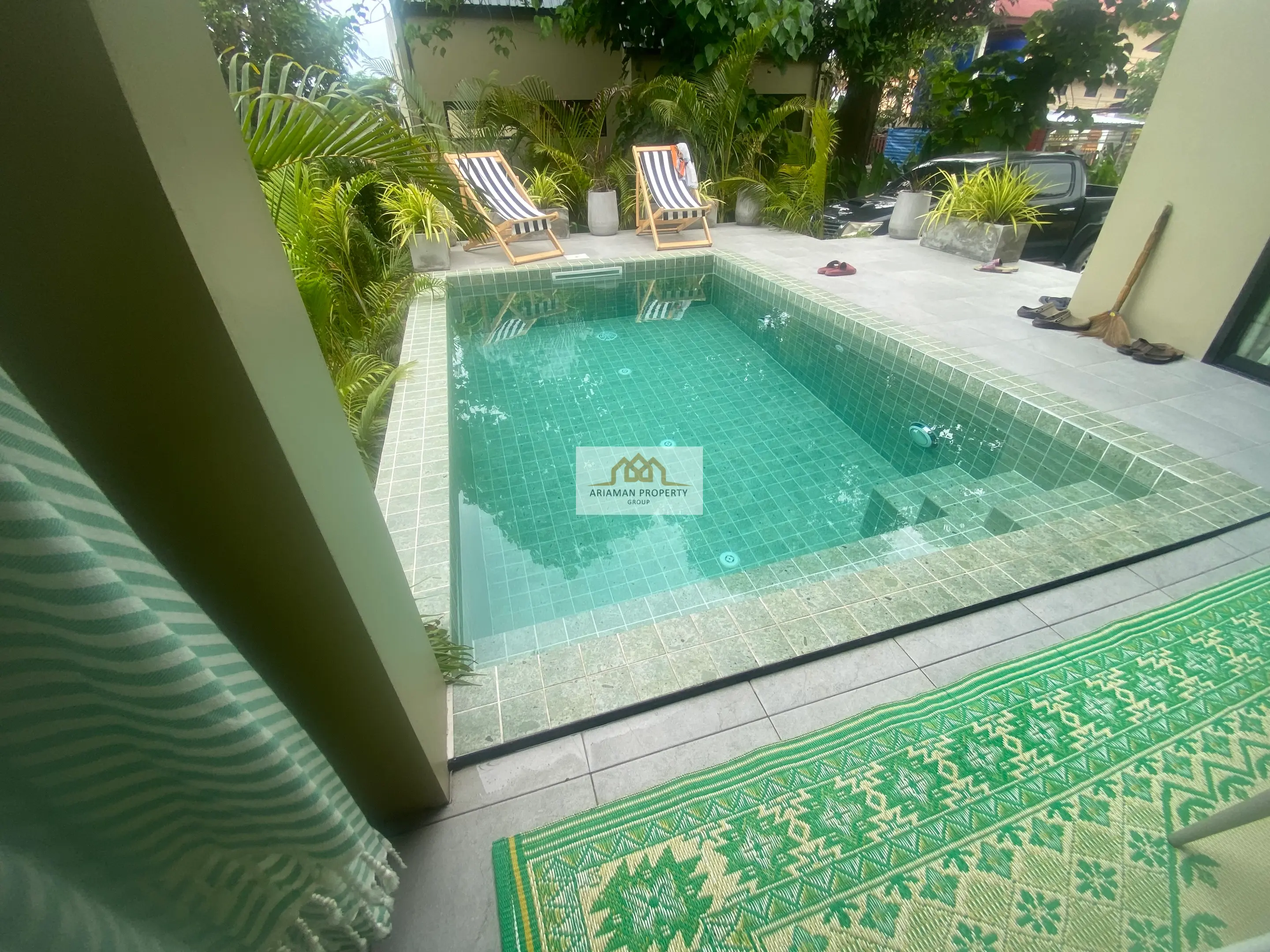 Chic 2-Bedroom Villa with Private Pool With Lush Gardens In Lamai