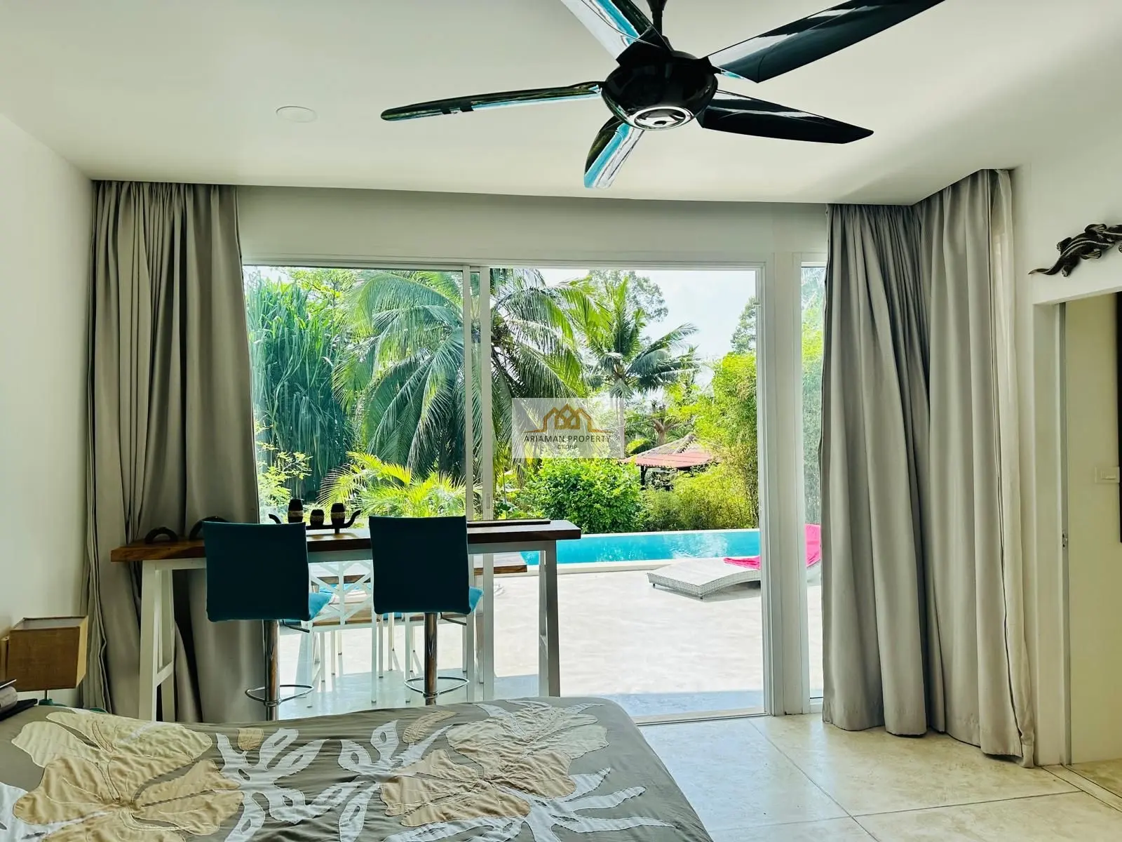 Tropical 3-Bedroom Villa with Private Pool in Lamai, Ko Samui