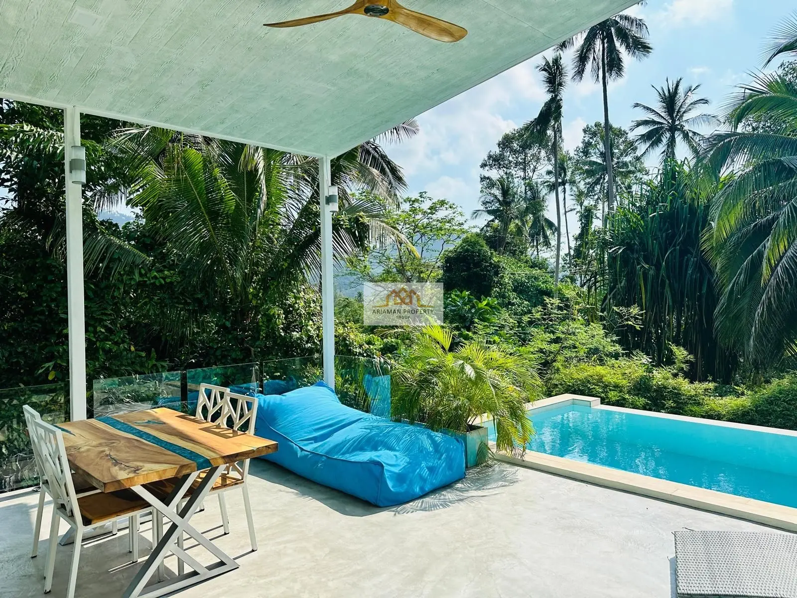 Tropical 3-Bedroom Villa with Private Pool in Lamai, Ko Samui