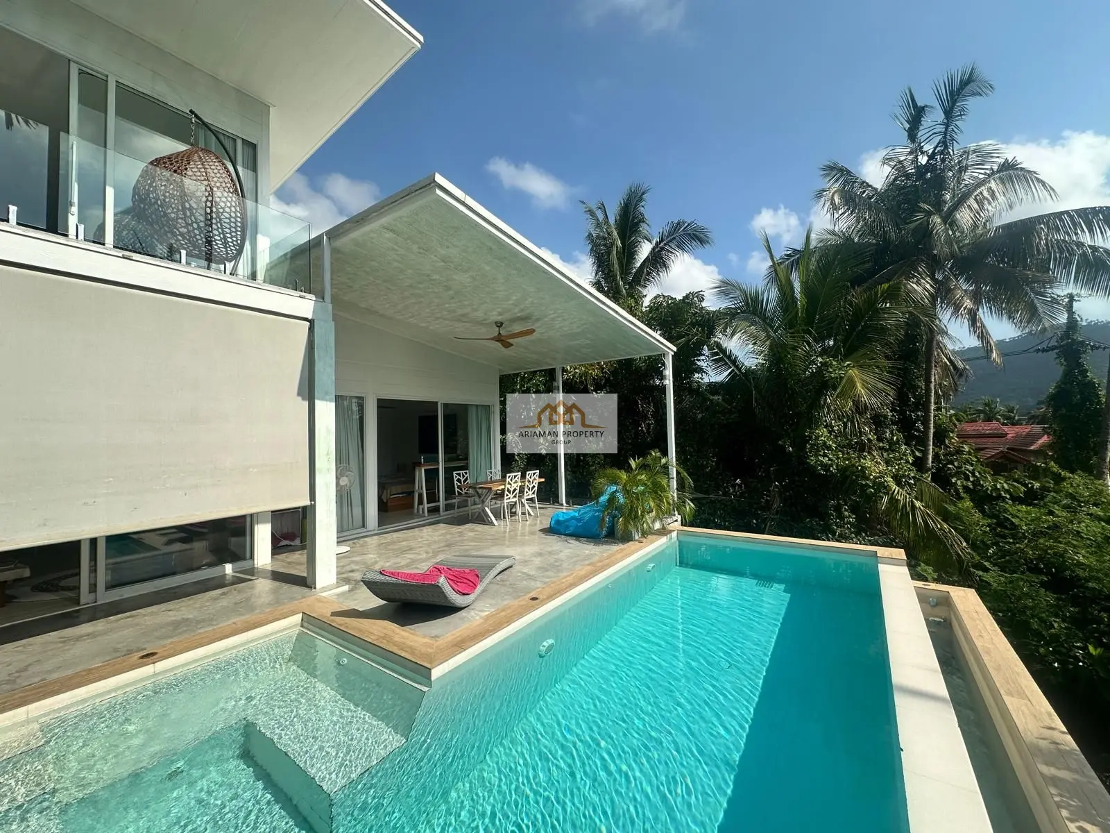 Tropical 3-Bedroom Villa with Private Pool in Lamai, Ko Samui