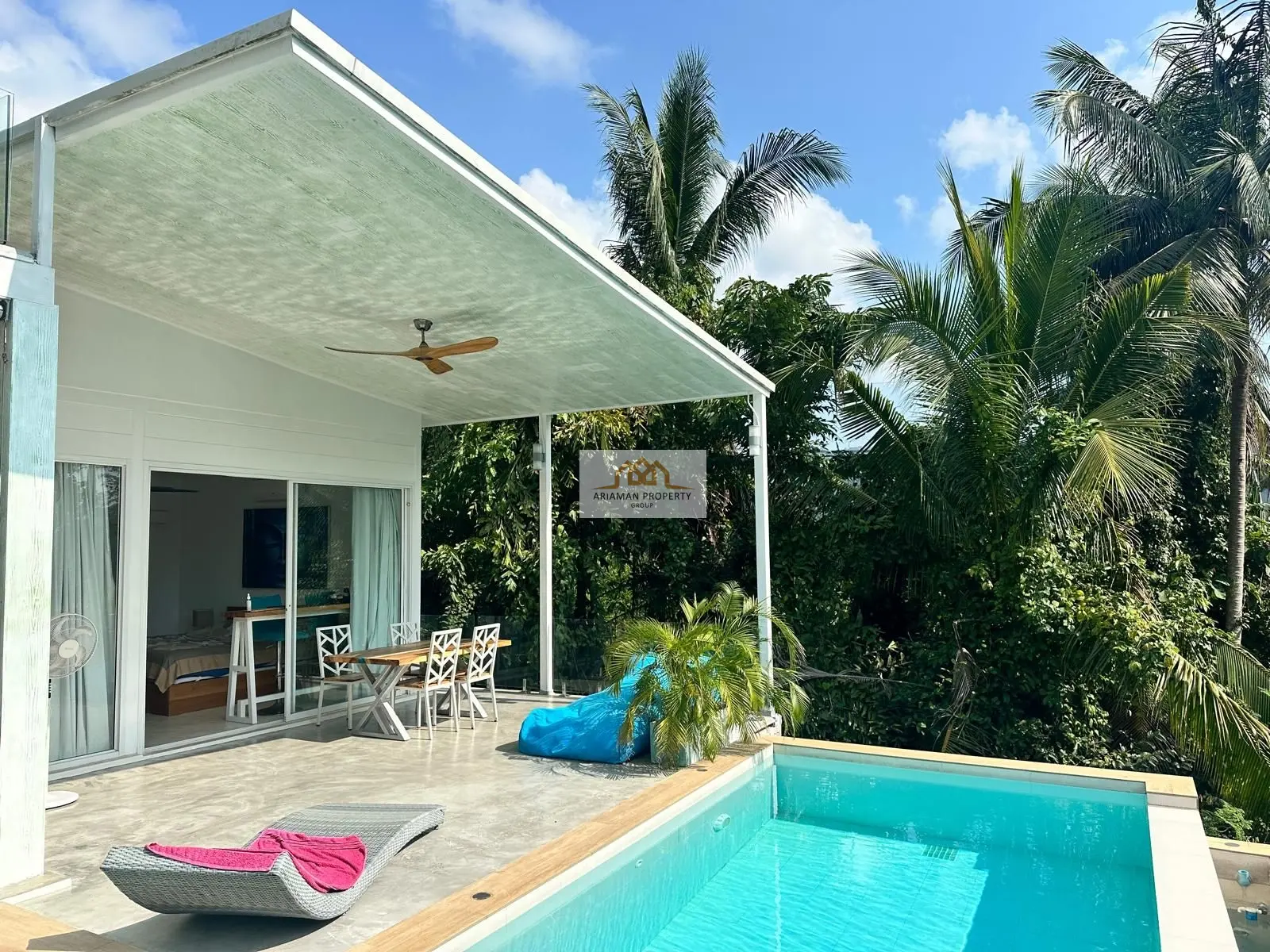 Tropical 3-Bedroom Villa with Private Pool in Lamai, Ko Samui