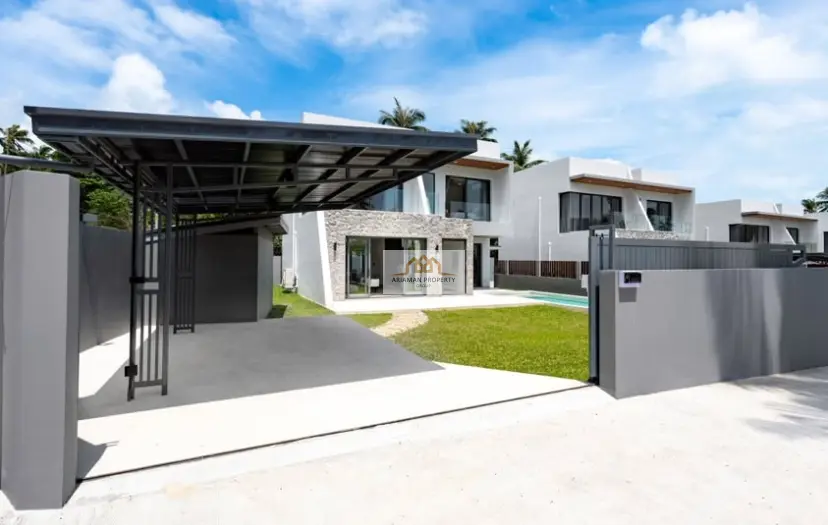 Modern 3-Bedroom Villa with Private Pool and Stylish Open Living in Plai Laem 