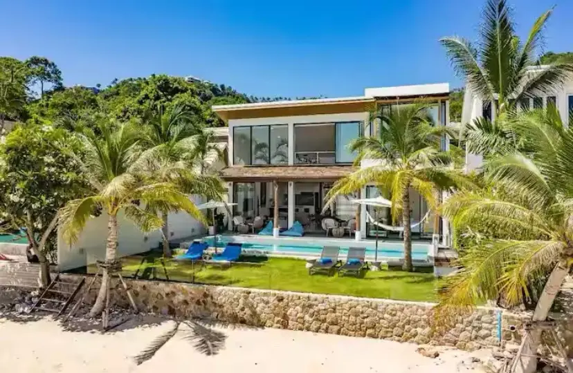 Stunning 5 Bedroom Beachfront Villa In Bang Por 