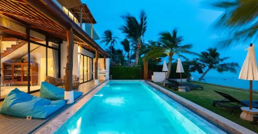 Stunning 5 Bedroom Beachfront Villa In Bang Por 