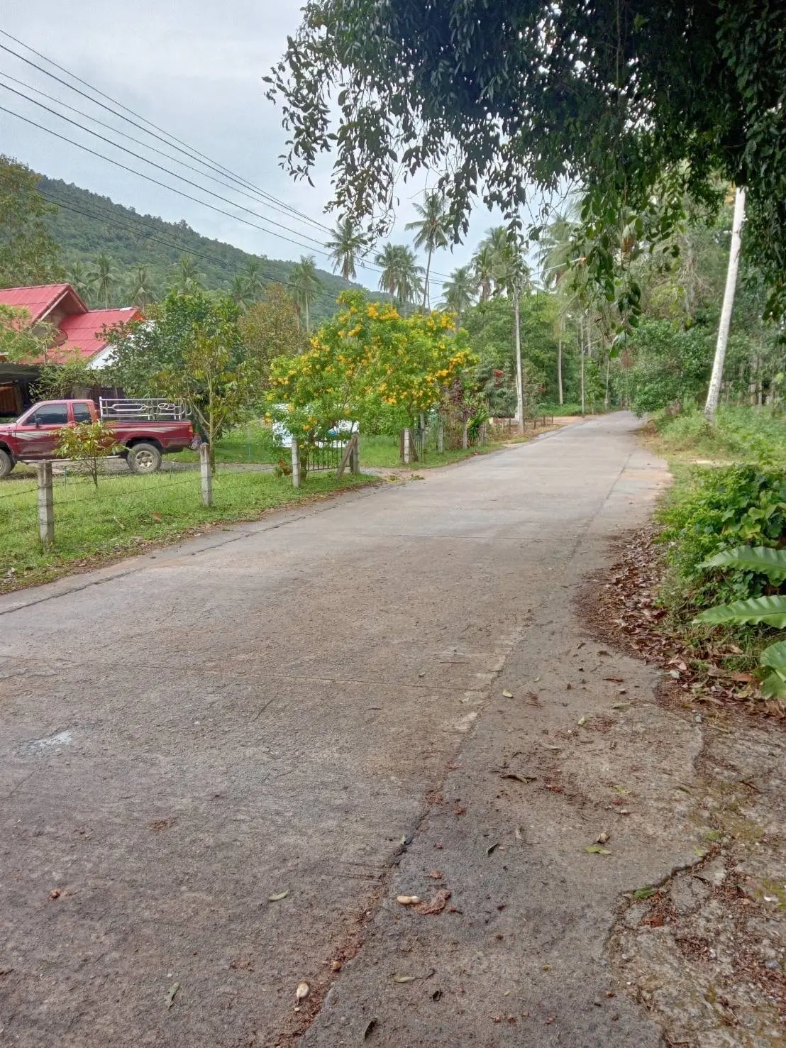 1 Rai of Scenic Land for Sale in Hua Thanon Ko Samui, Thailand