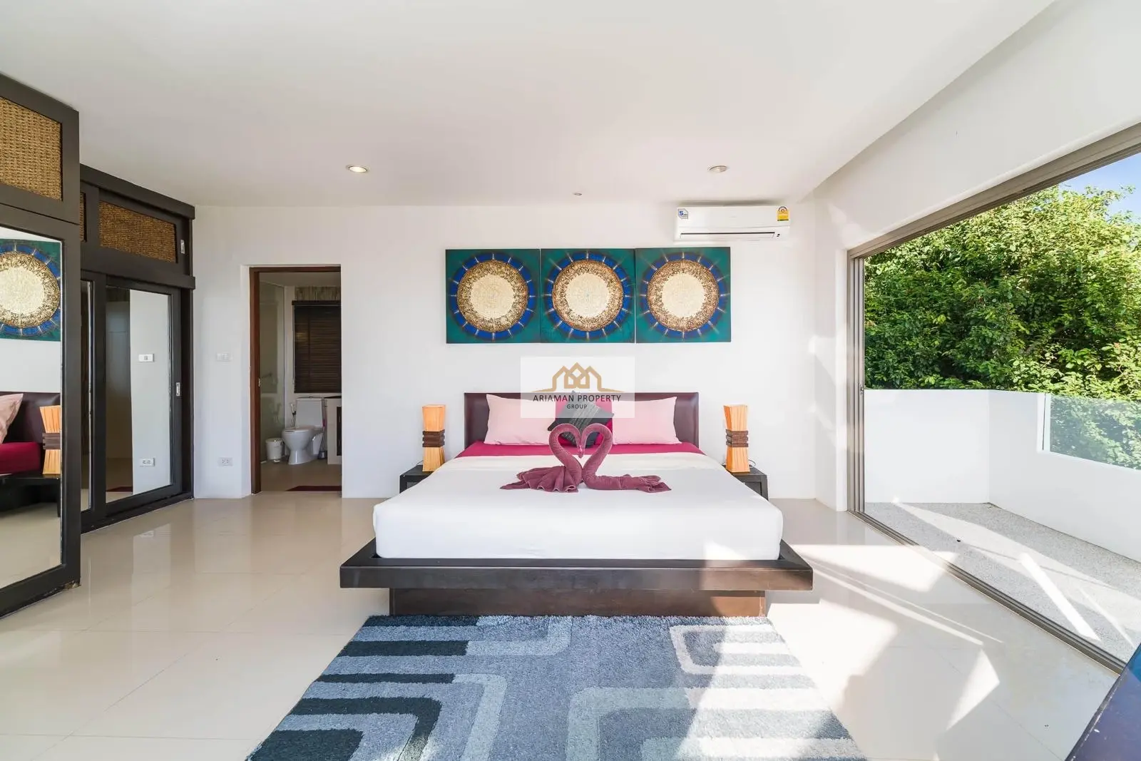 Spacious 5-Bedroom Villa with Ocean Views and Private Pool in Lamai, Ko Samui