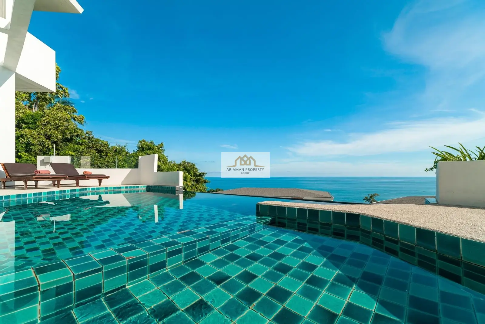 Spacious 5-Bedroom Villa with Ocean Views and Private Pool in Lamai, Ko Samui