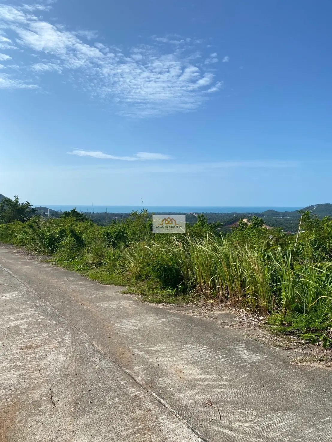 56 Rai Of Sprawling Natural Land with Panoramic Ocean Views in Maret, Ko Samui