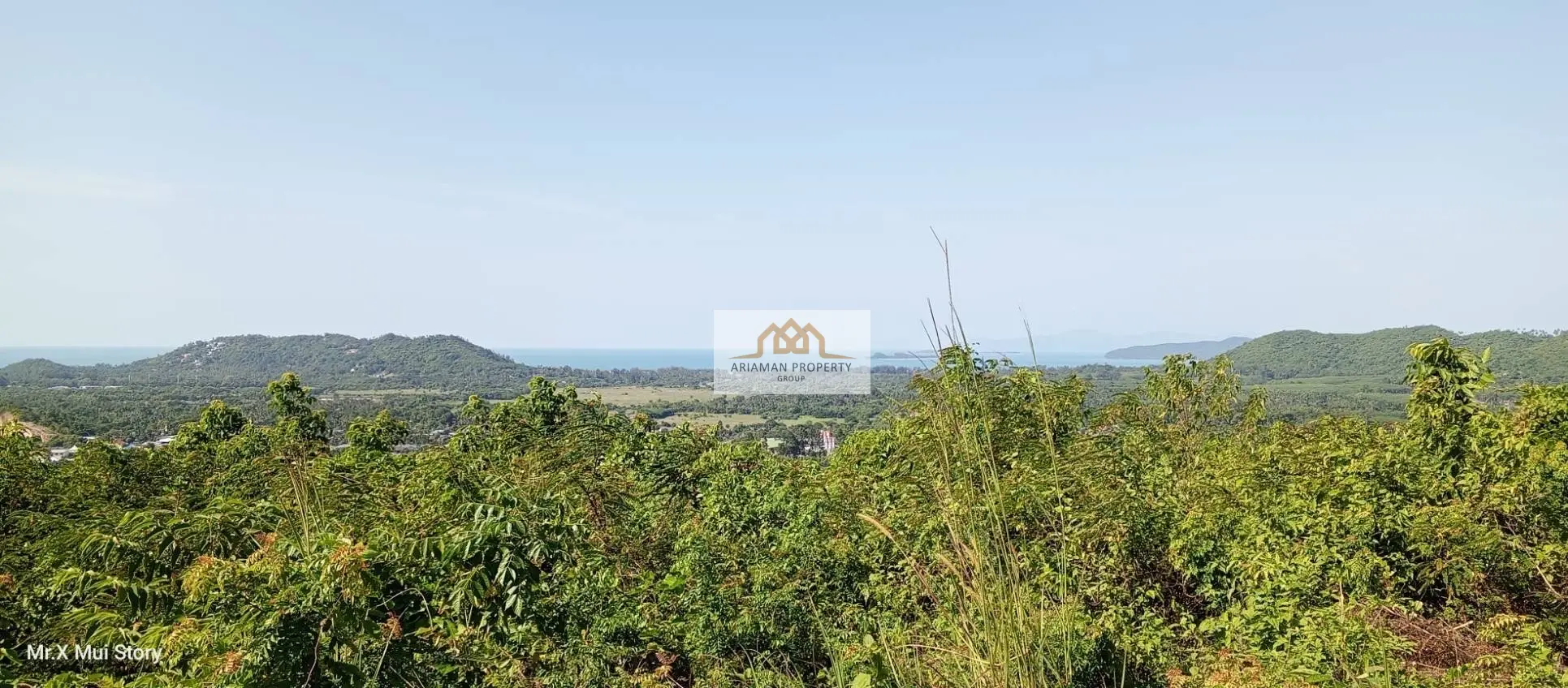 56 Rai Of Sprawling Natural Land with Panoramic Ocean Views in Maret, Ko Samui