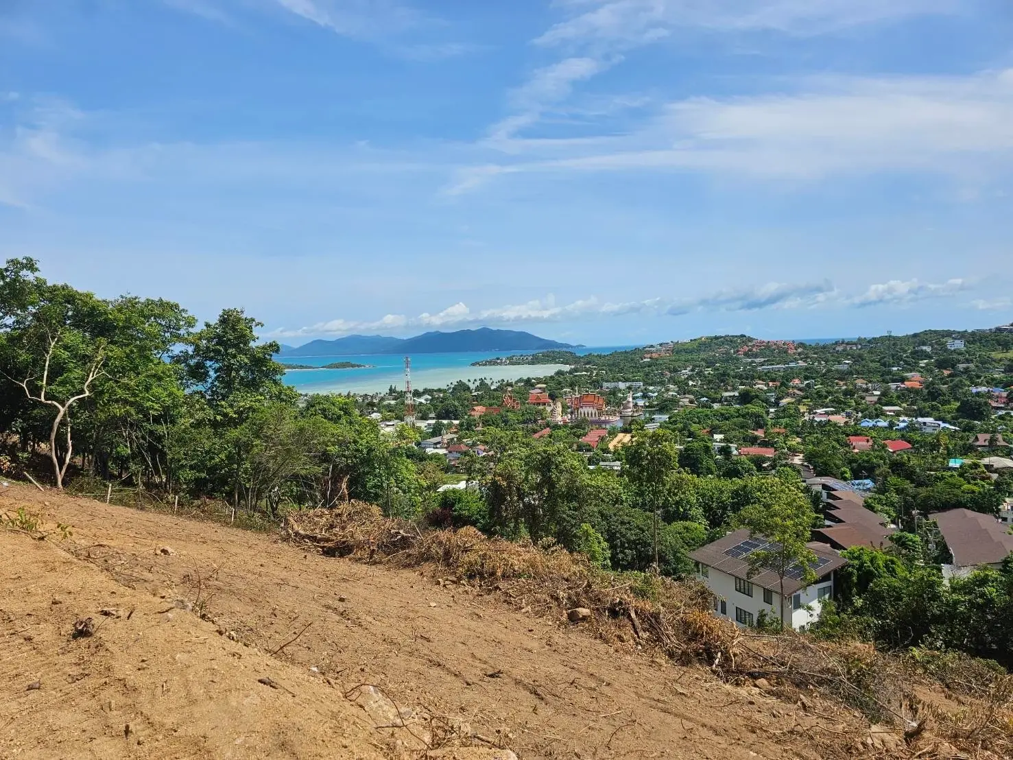 2 Rai of Seaview View Land for Sale in Plai laem 